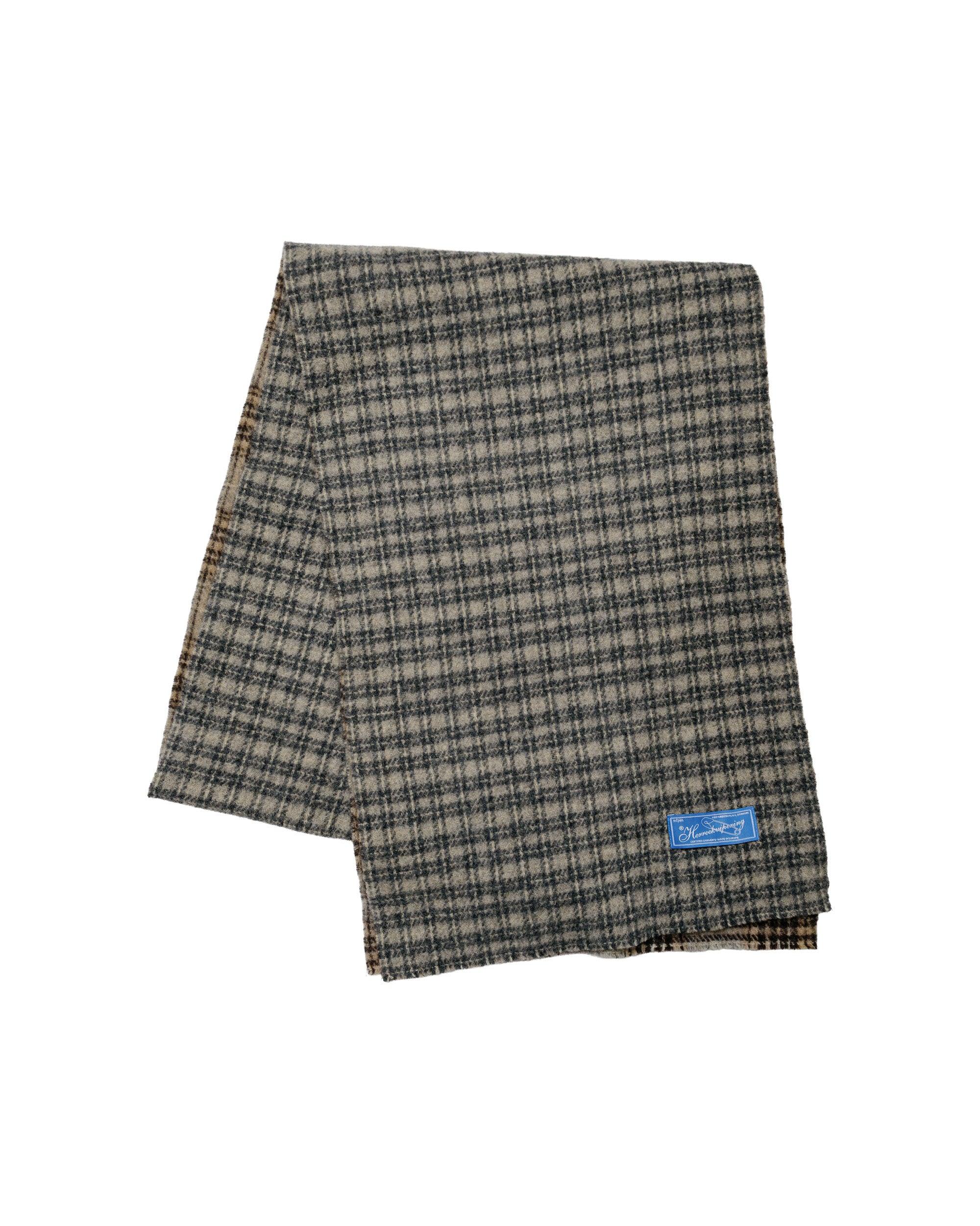 Facade Scarf Double Faced Vintage Check