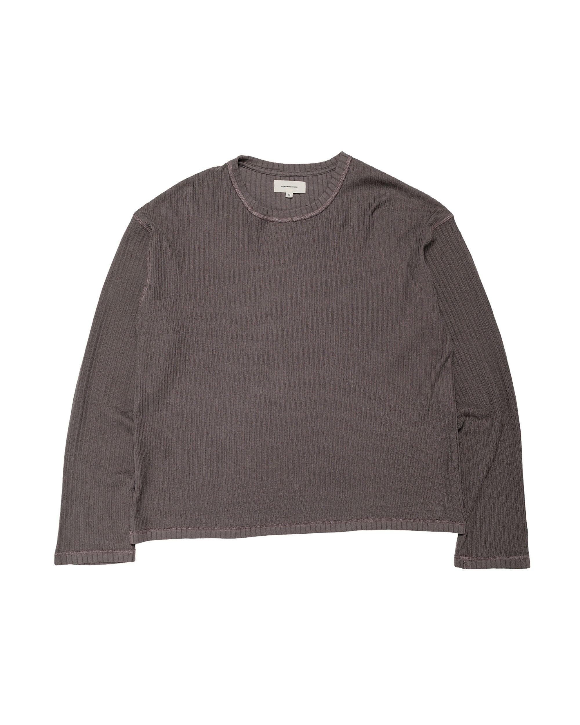 Reverse Rib Sweater Murkey Grey
