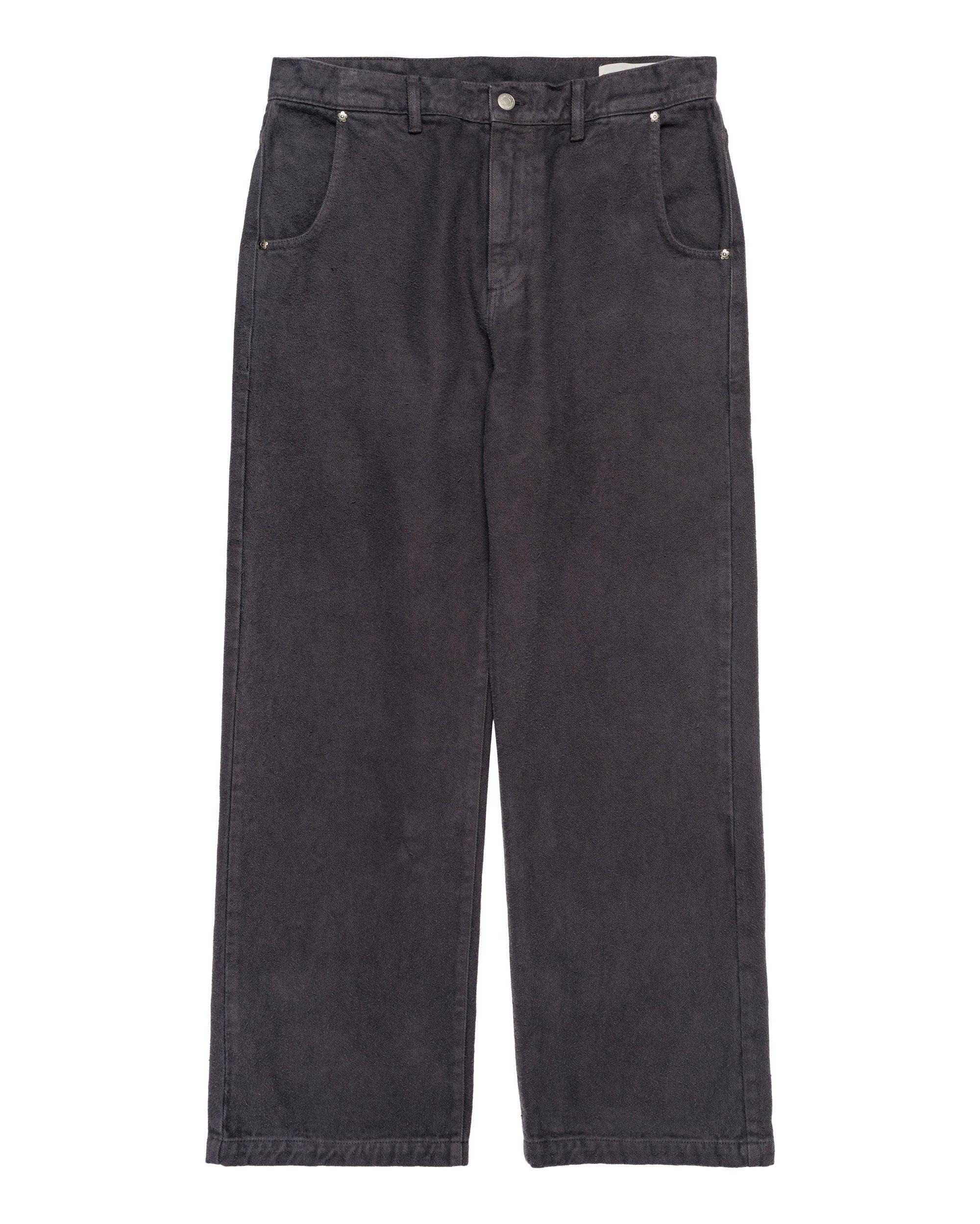 Straight Cut Jeans Brushed Gull Twill