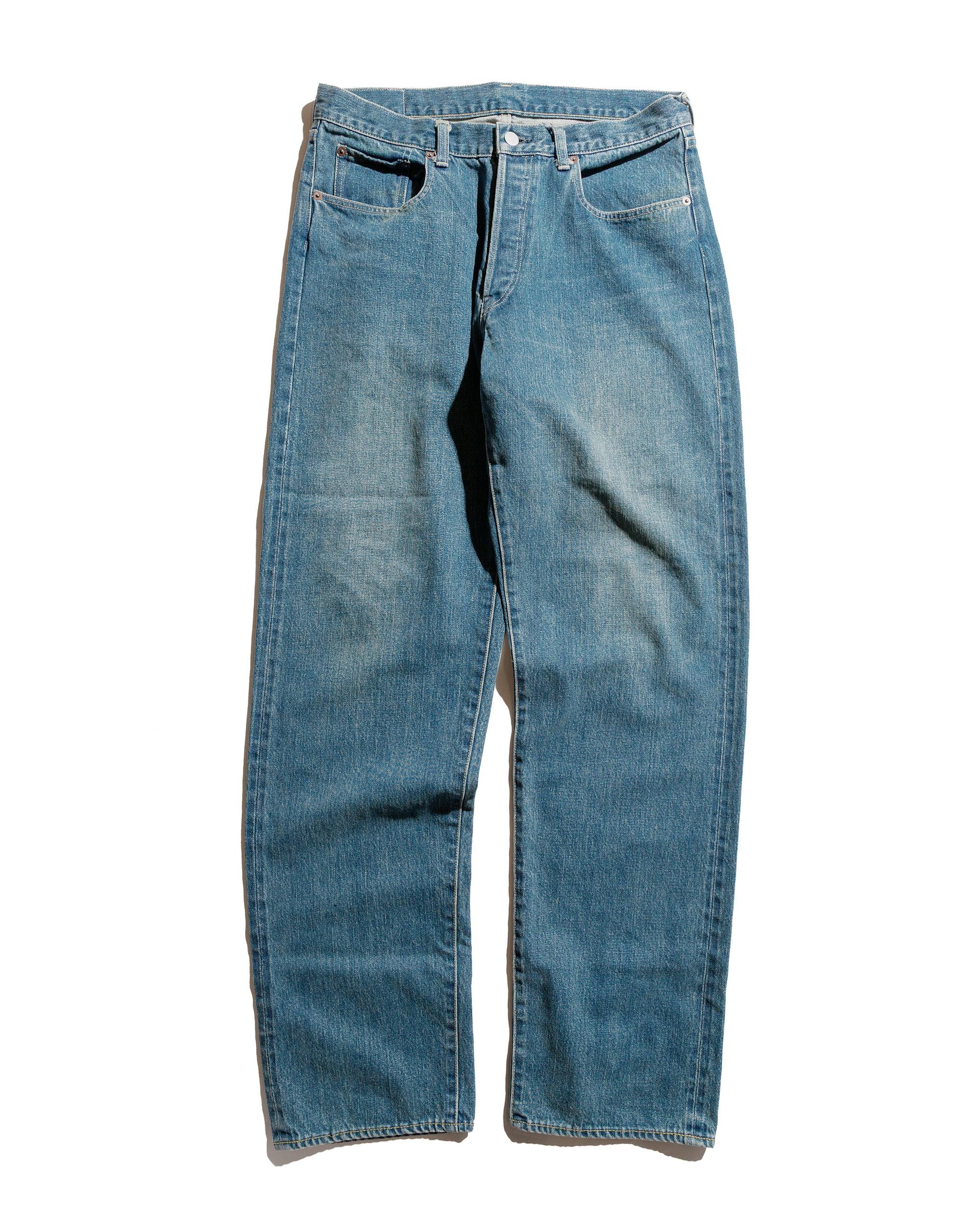 Vintage Reproduction Denim Jeans Indigo