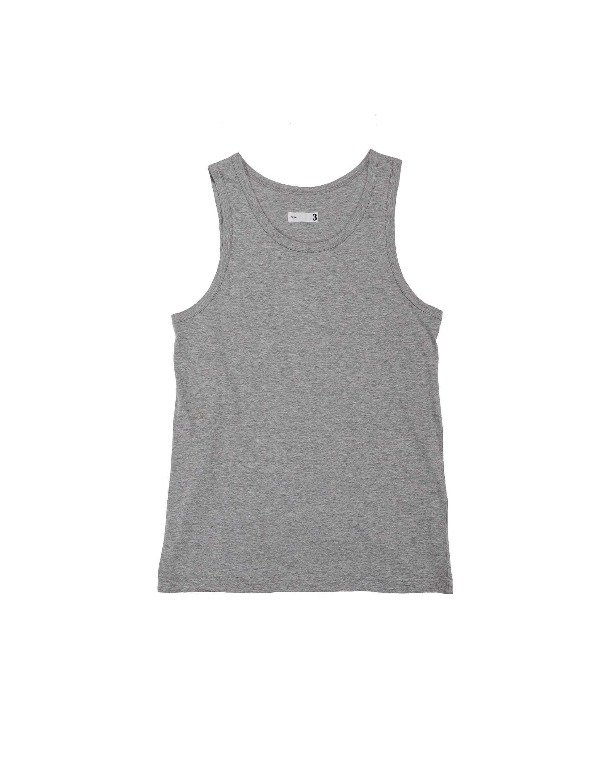 Tank Top High Gauge Cotton Jersey Heather