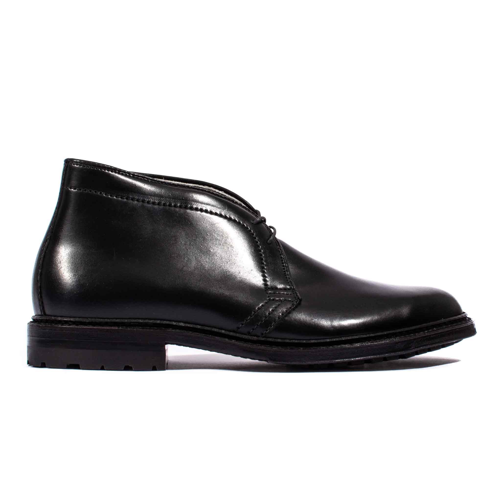 Chukka Boot Black Shell Cordovan with Commando Sole