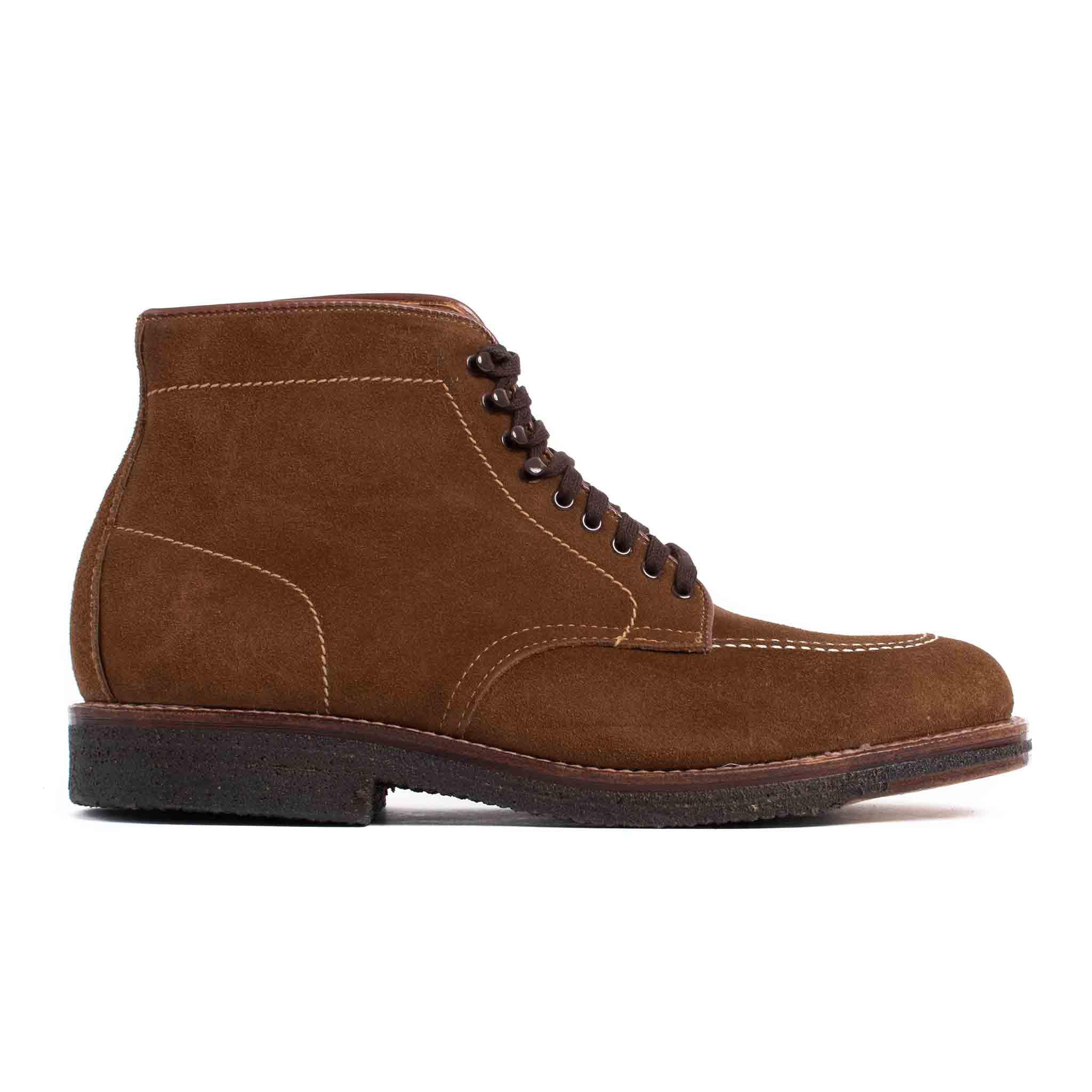 Snuff Suede Indy Boot with Crepe Sole
