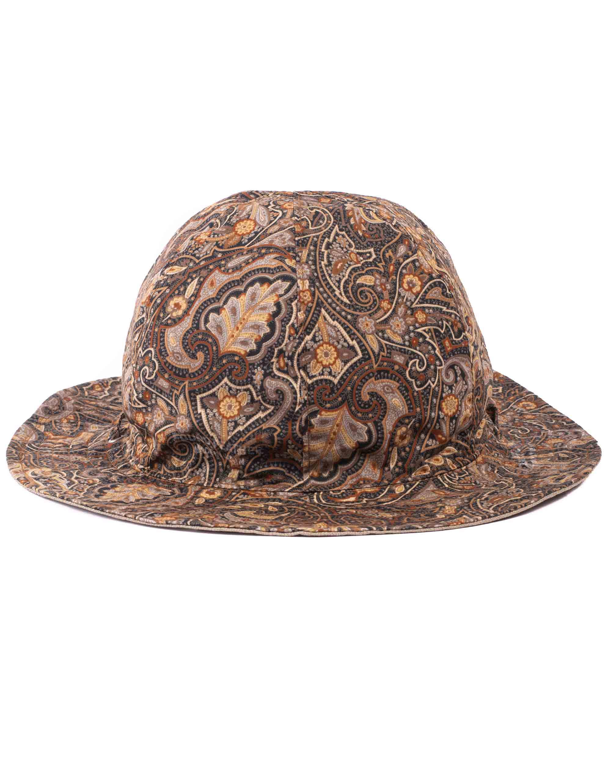 Military Sun Hat (Reversible) Paisley + Yoryu Wasabi