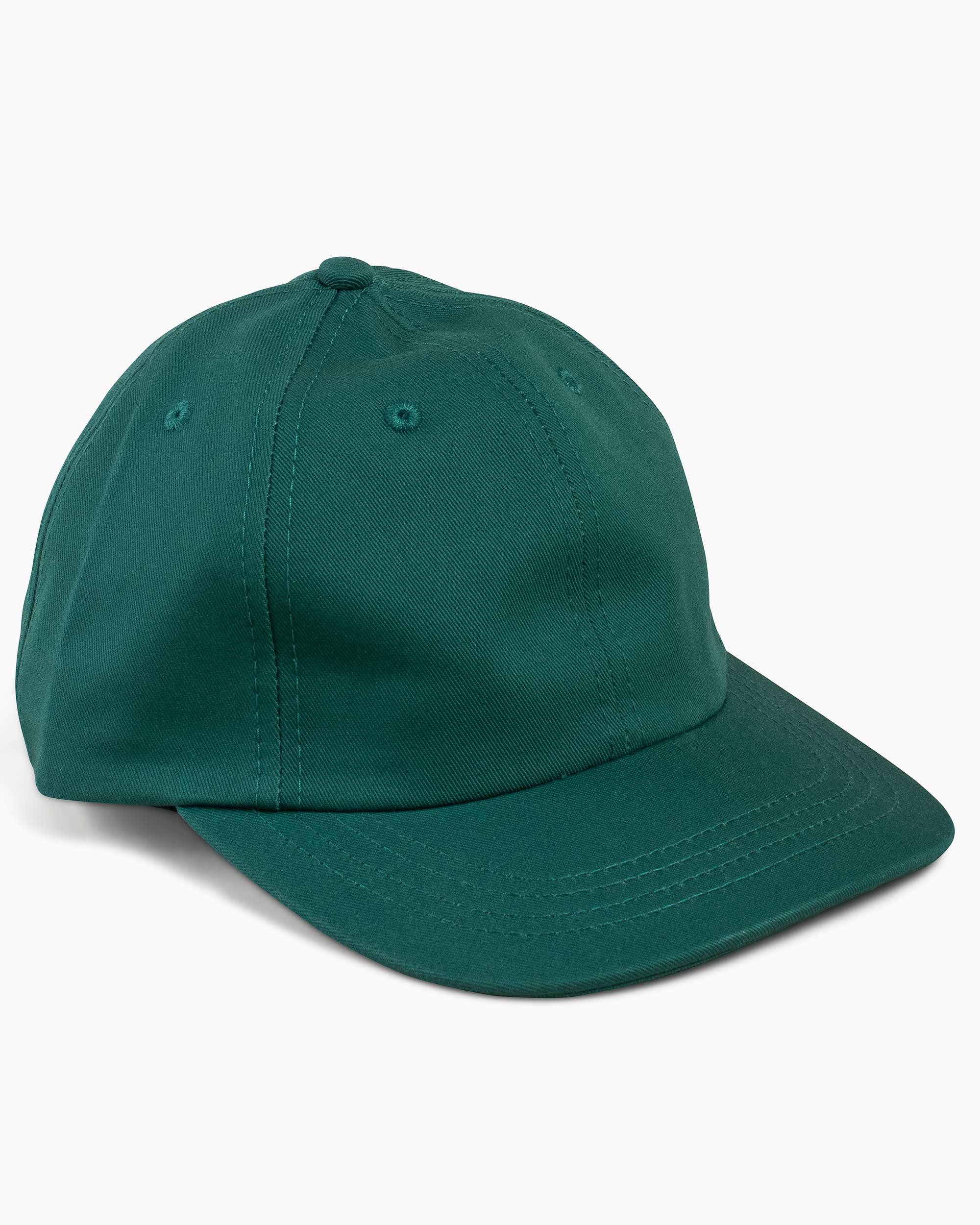 Cotton Twill Cap Dark Green