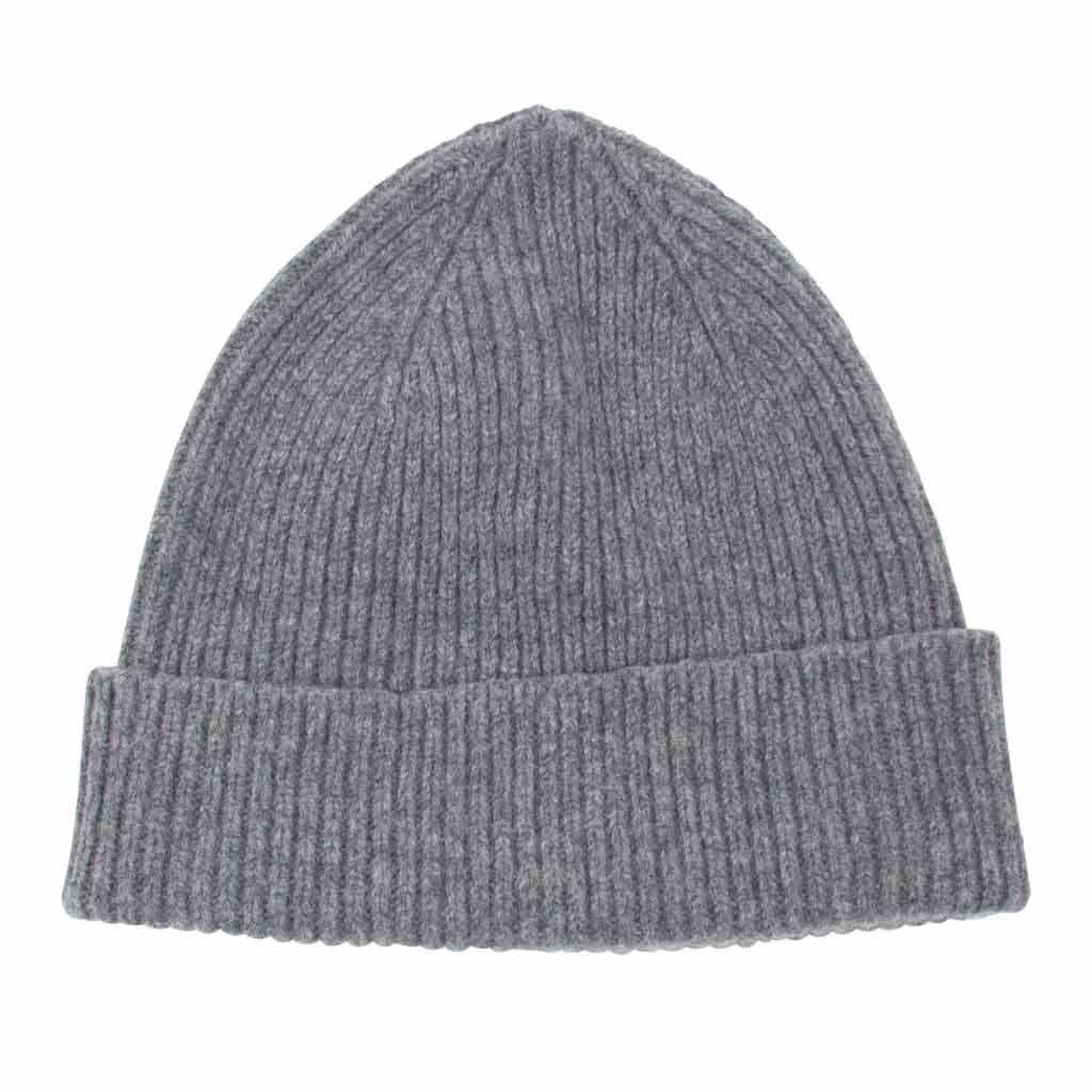 Lambswool Hat Grey Mix