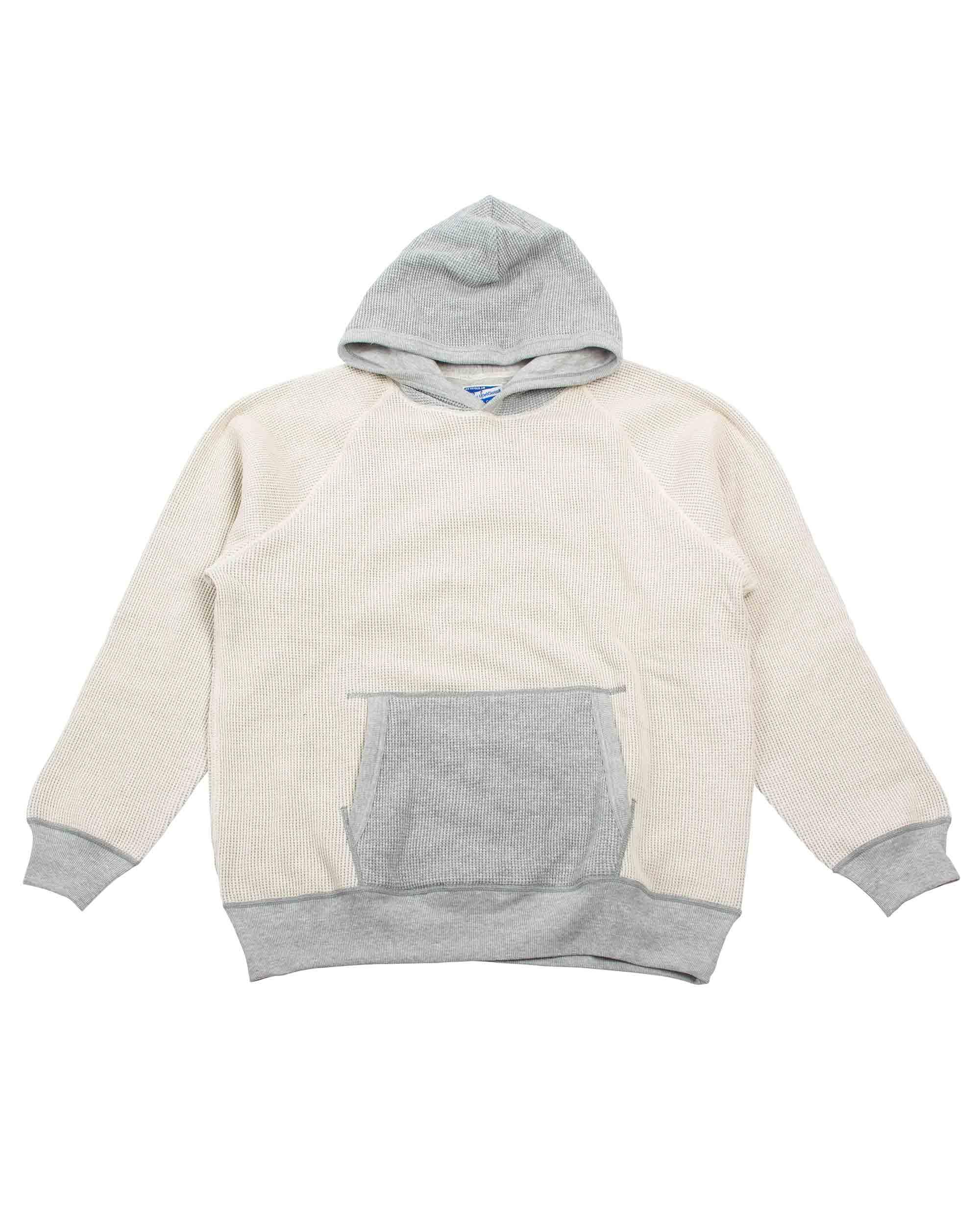 MC22005 Thermal Sweatshirt (Two-Tone) Grey