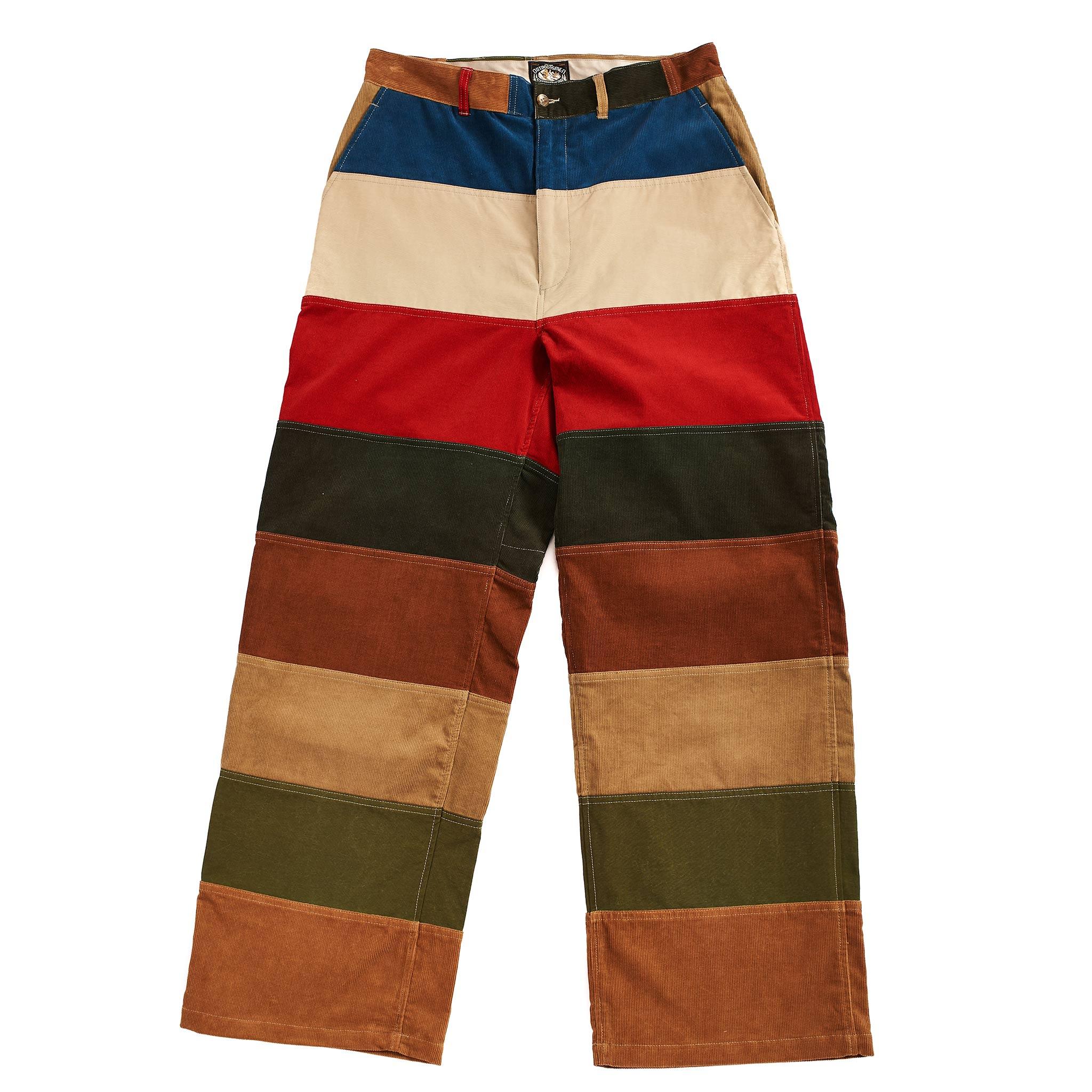 MP21011 Multicolour Corduroy Hunting Trousers Tricolour