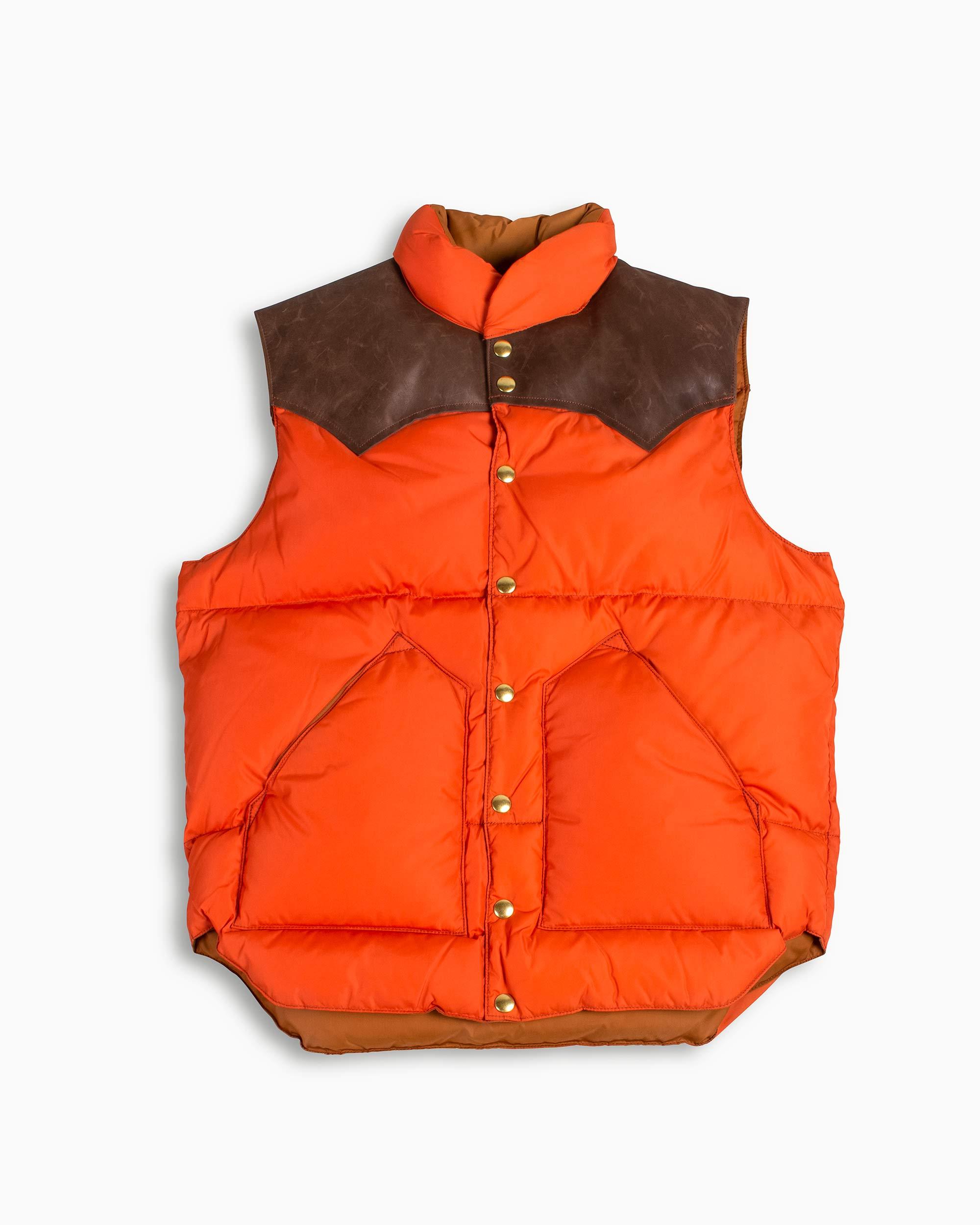 x Rocky Mountain Featherbed Nylon Down Vest Brick