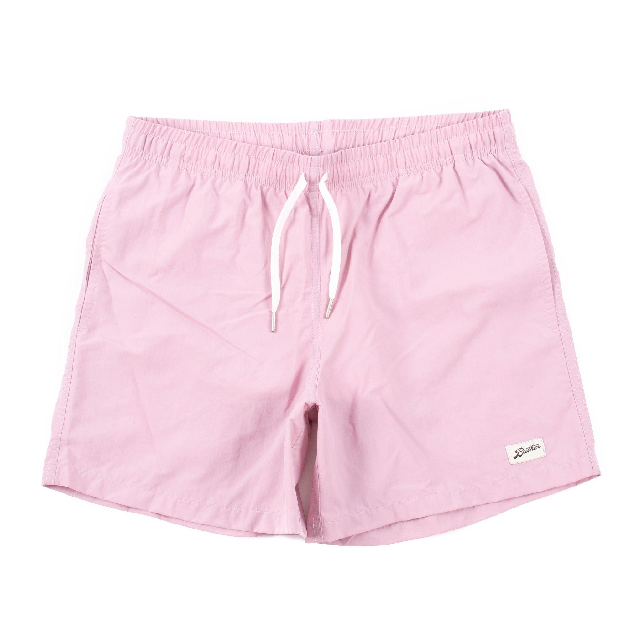 Solid Mauve Swim Trunk