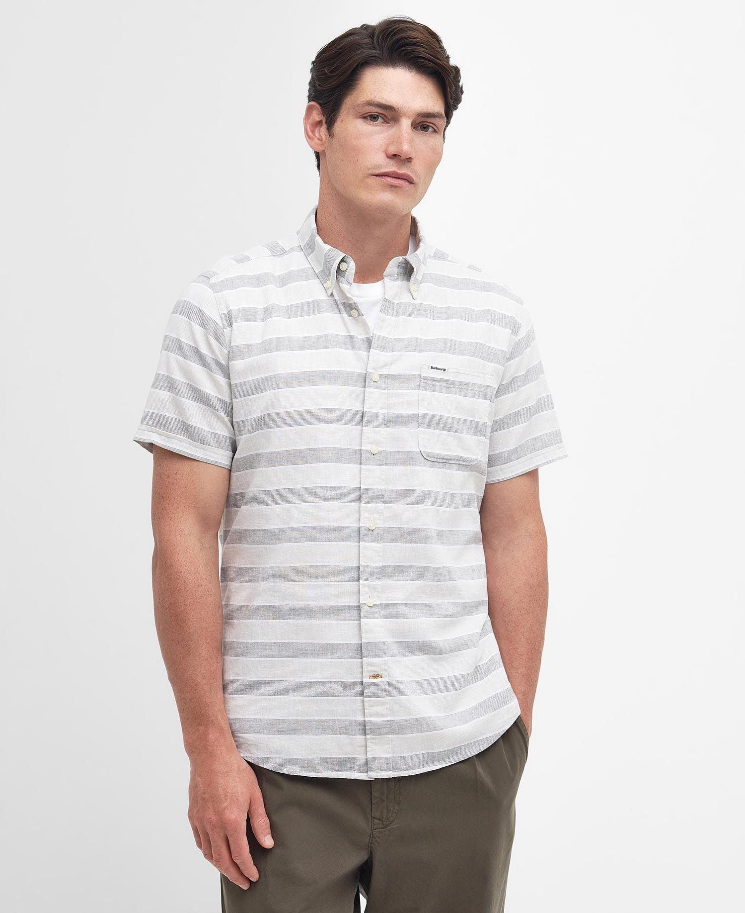Somerby S/S Tailored Shirt - Olive