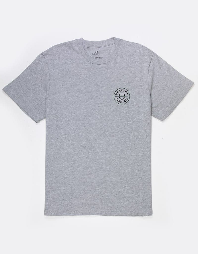 Men's Crest II S/S - Heather Grey/Washed Blackpine