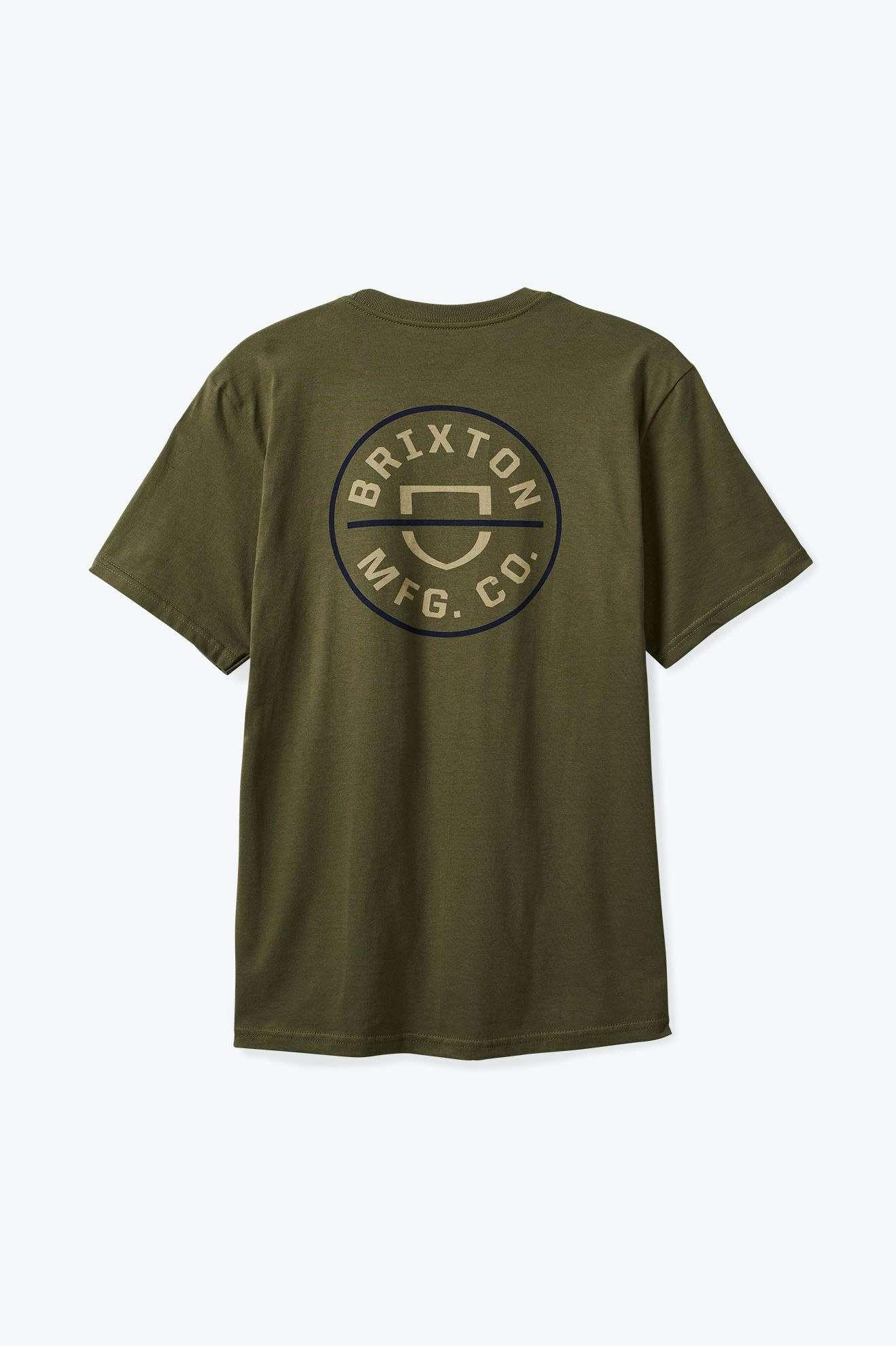 Men's Crest II S/S - Ivy Green/Sand/Navy