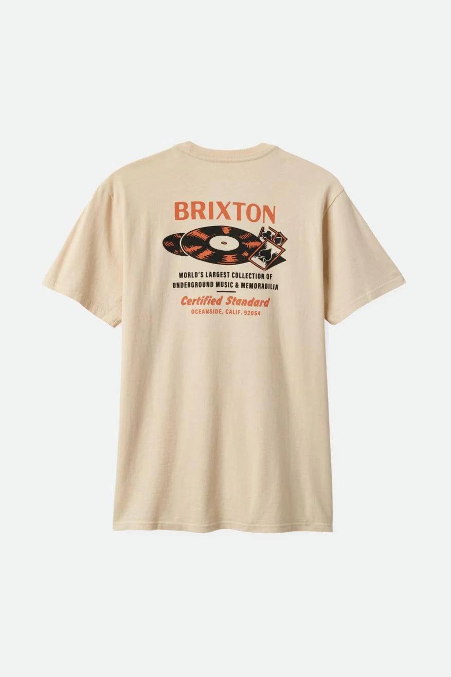 Men's Hubbard S/S Standard Tee Cream Worn Wash