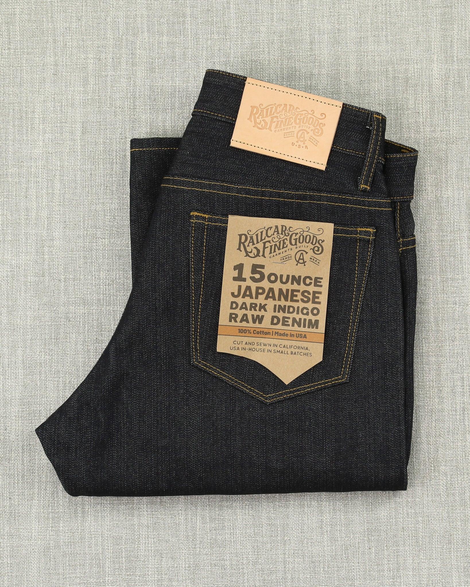 Rebels X135 Straight Leg 15 Oz Indigo Japanese Selvedge