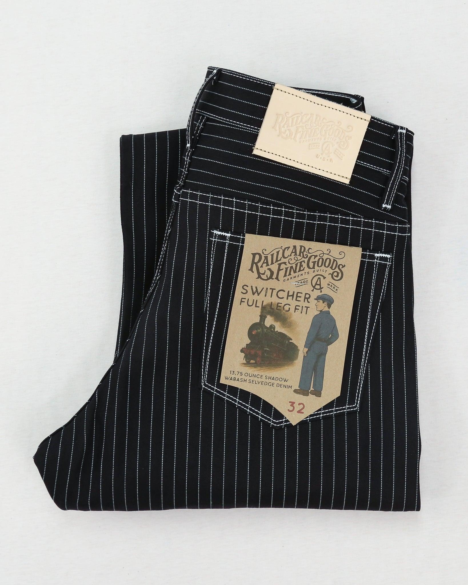 Switcher X122 Full Leg Fit 13.75 Oz Shadow Wabash Selvedge