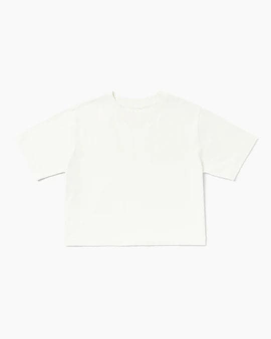 Women's Relaxed Crop Tee - Bone