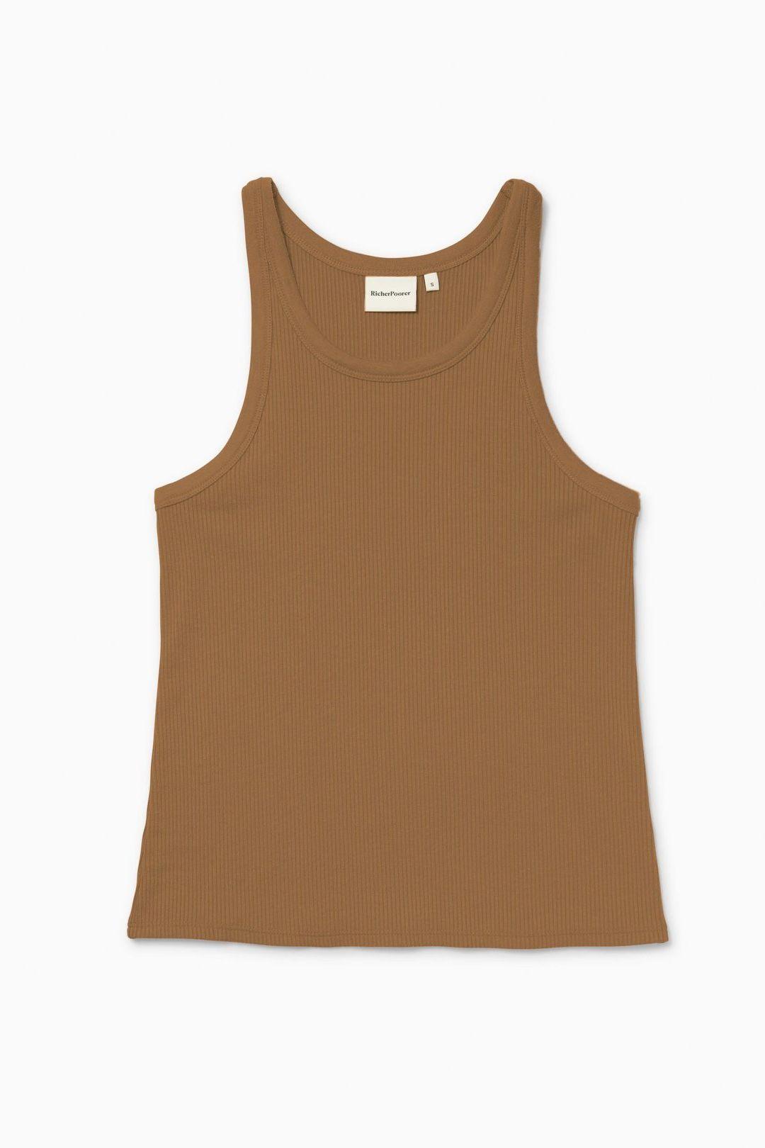 Women's Vintage Rib Tank - Woodgrain