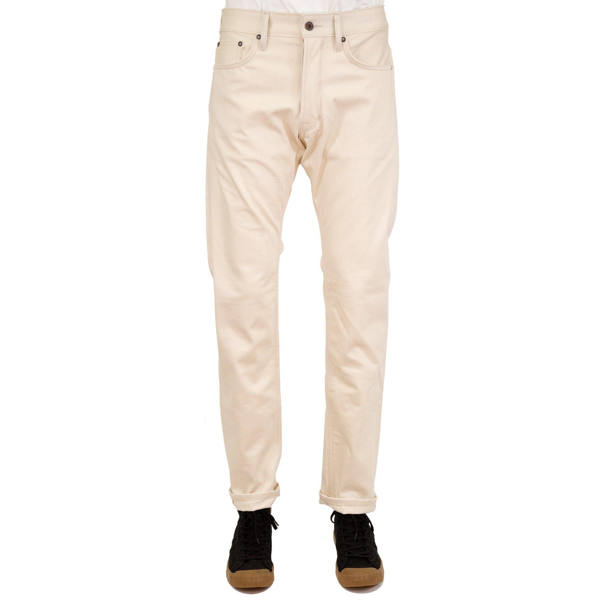 Spikes X105 Taper Leg 12 Oz Ecru Natural Selvedge