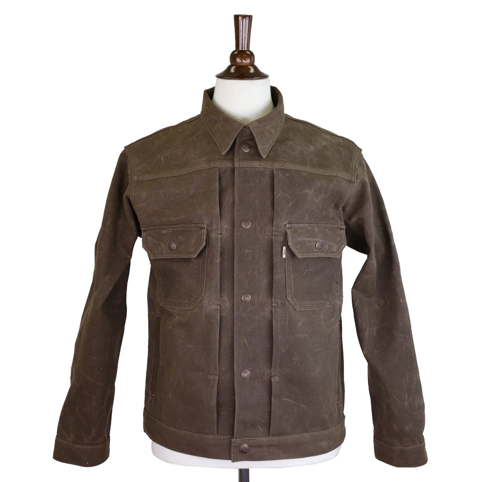 Type 2 14 Ounce Brown Wax Canvas Jacket