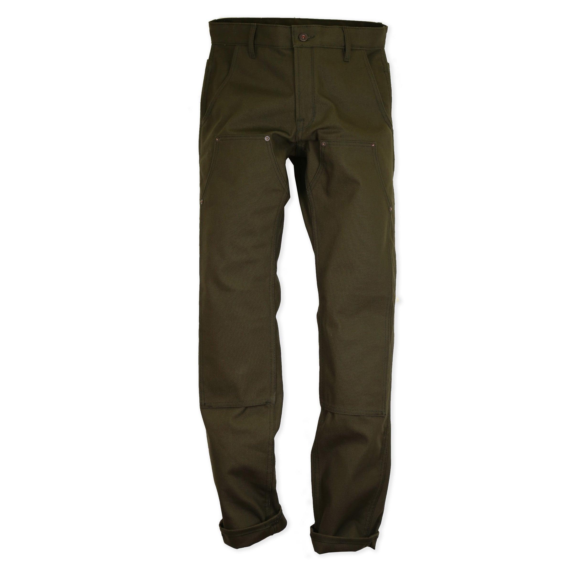 Station Trouser Seaweed Double Panel