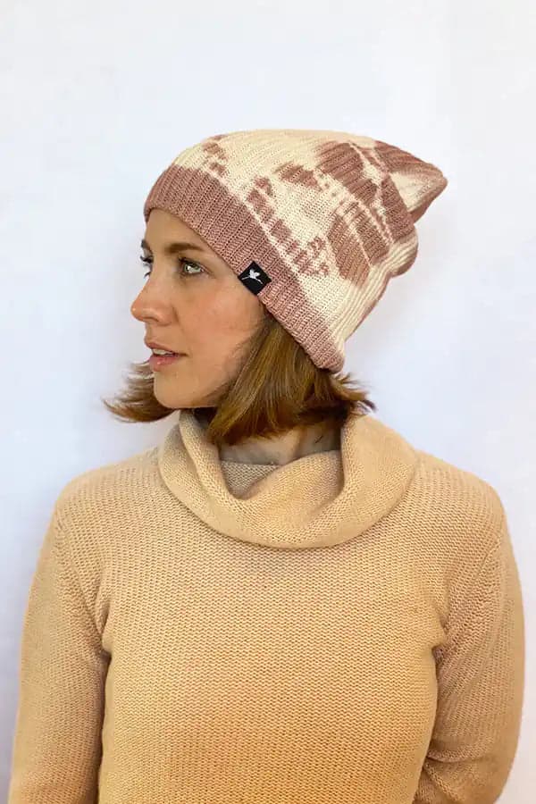 Organic Cotton Tie-Dye Beanie Hat