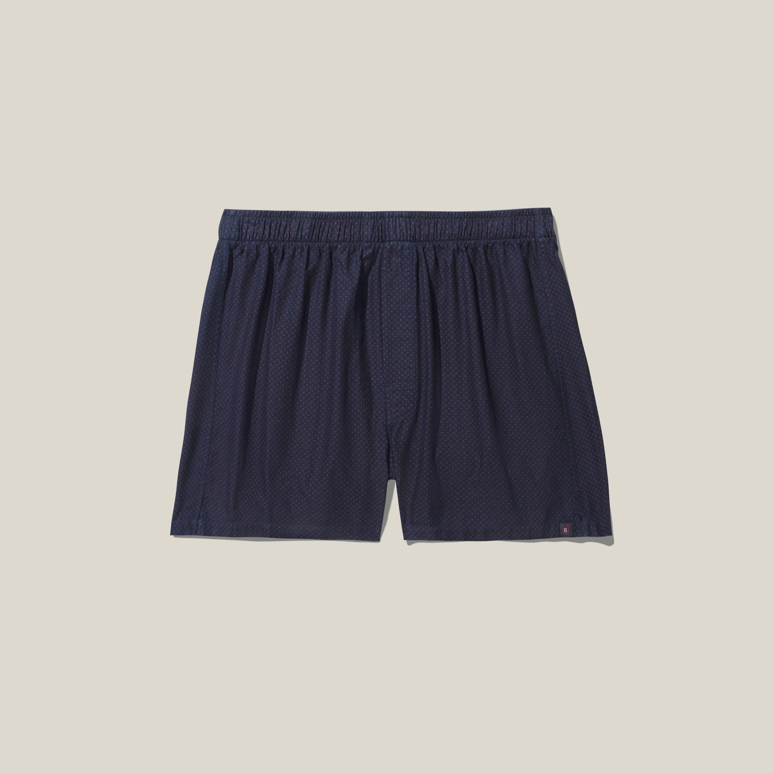 Classic Fit Boxer - Foulard Indigo Print