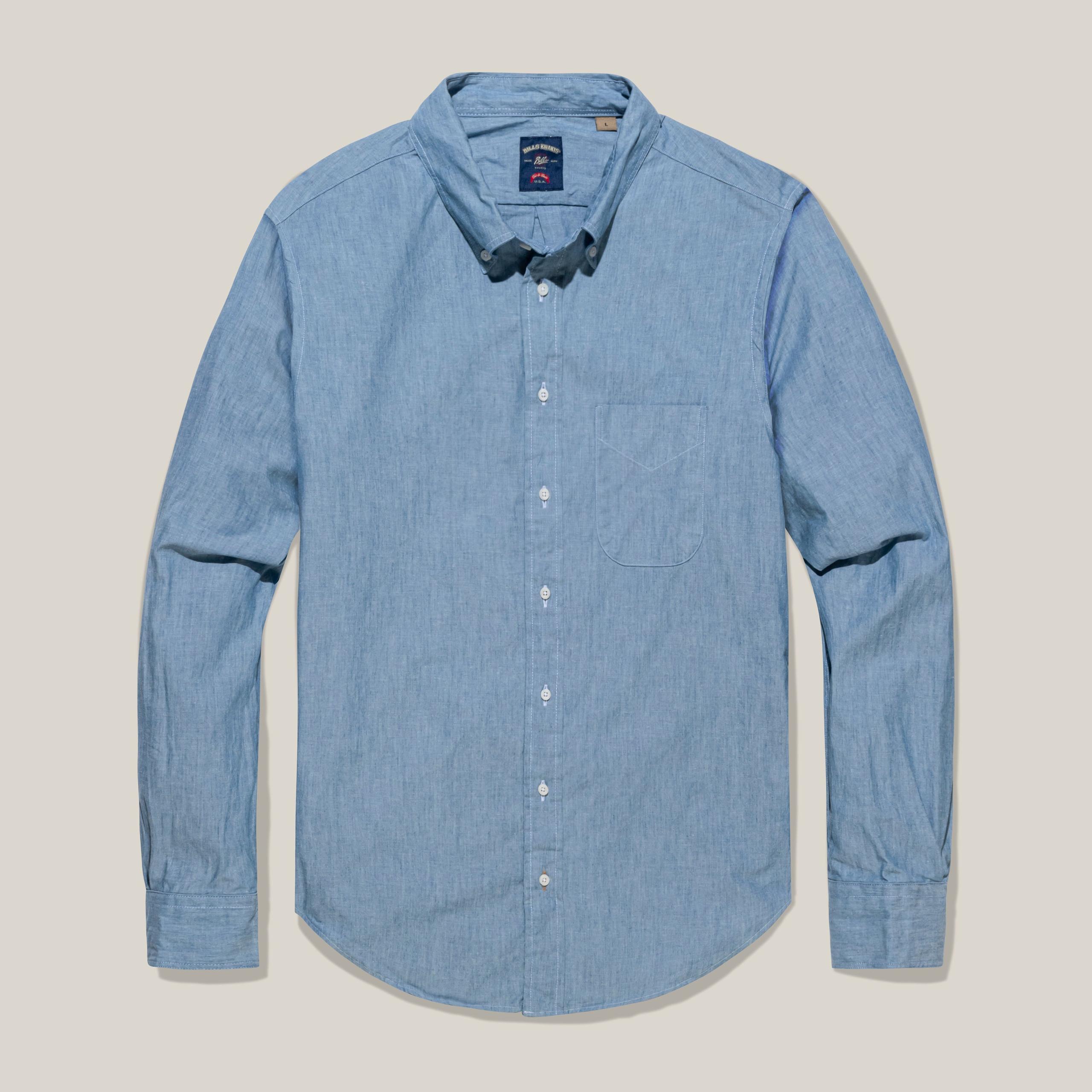 Bleached Chambray Shirt  – Standard Fit