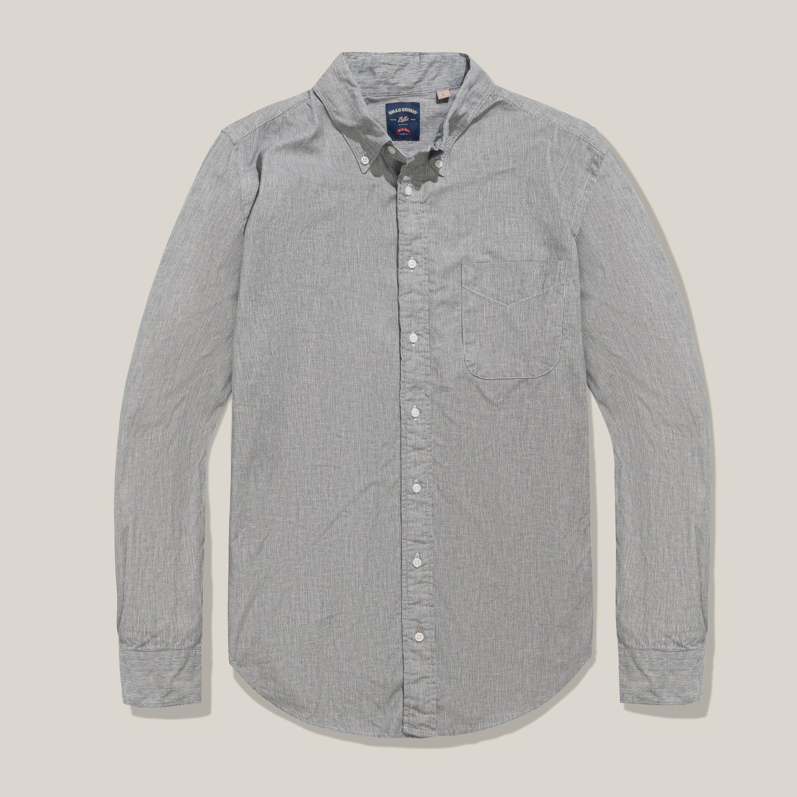 Ticking Stripe Shirt  – Standard Fit