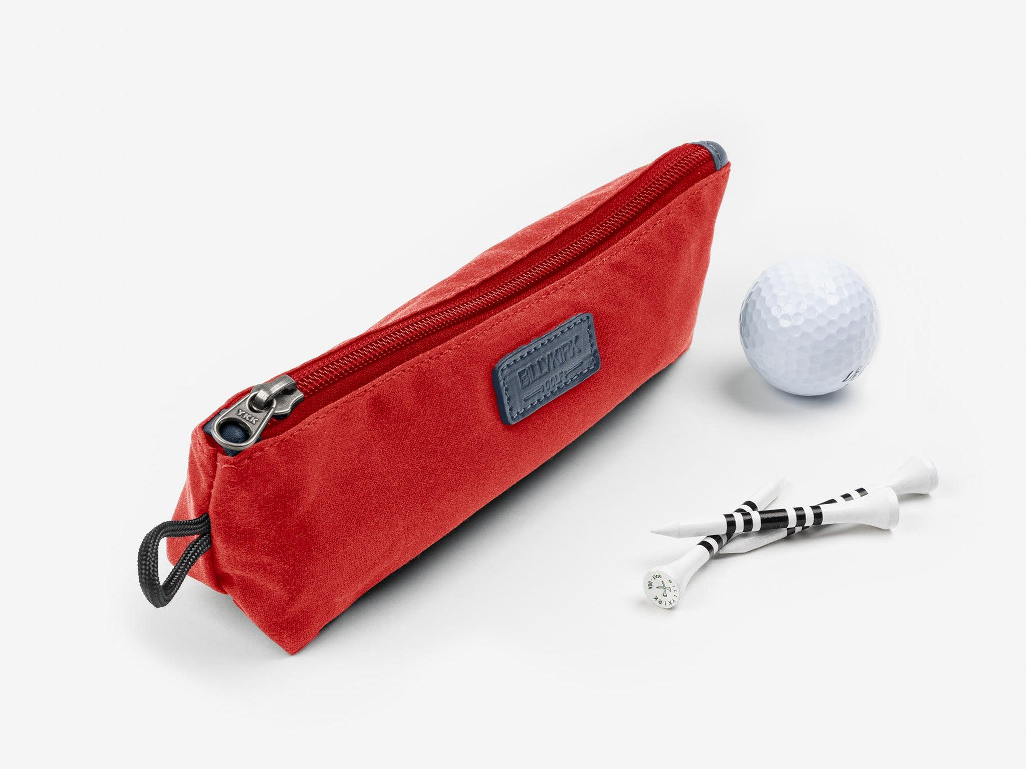 No. 313 Golf Valuables Pouch, Red