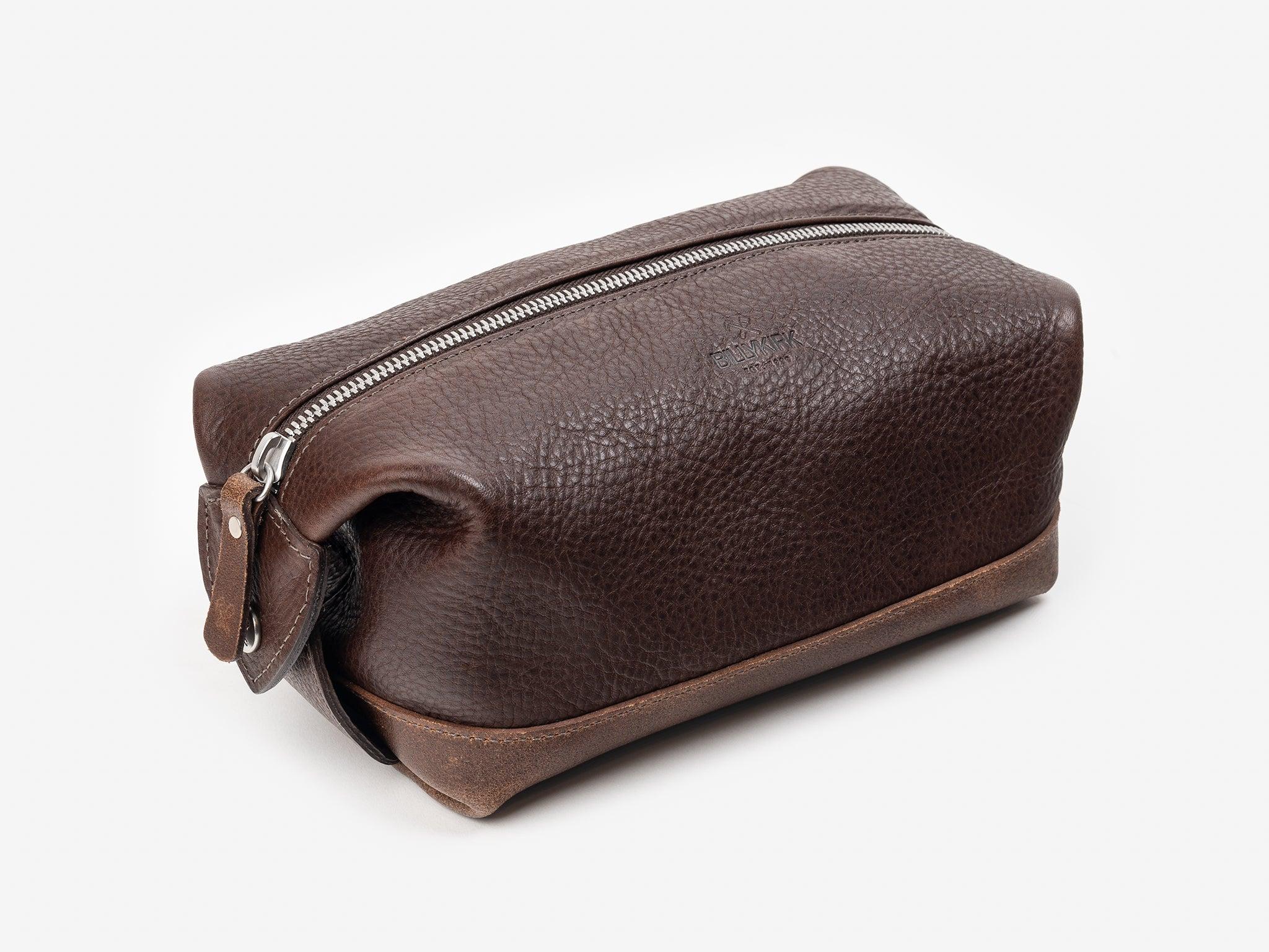 No. 644 Carryall Toiletry Bag, Brown