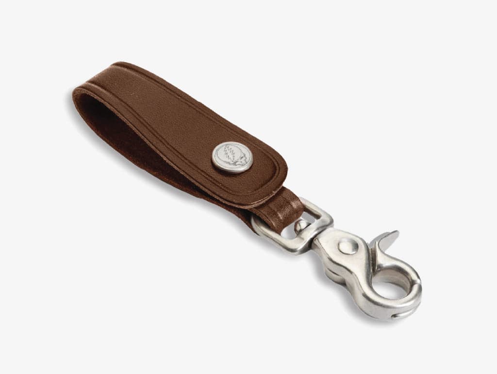 No. 240-GD Key Fob, Dark Brown