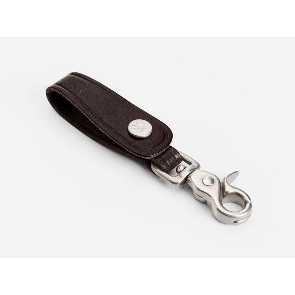 No. 240 Trucker Key Fob, Dark Brown