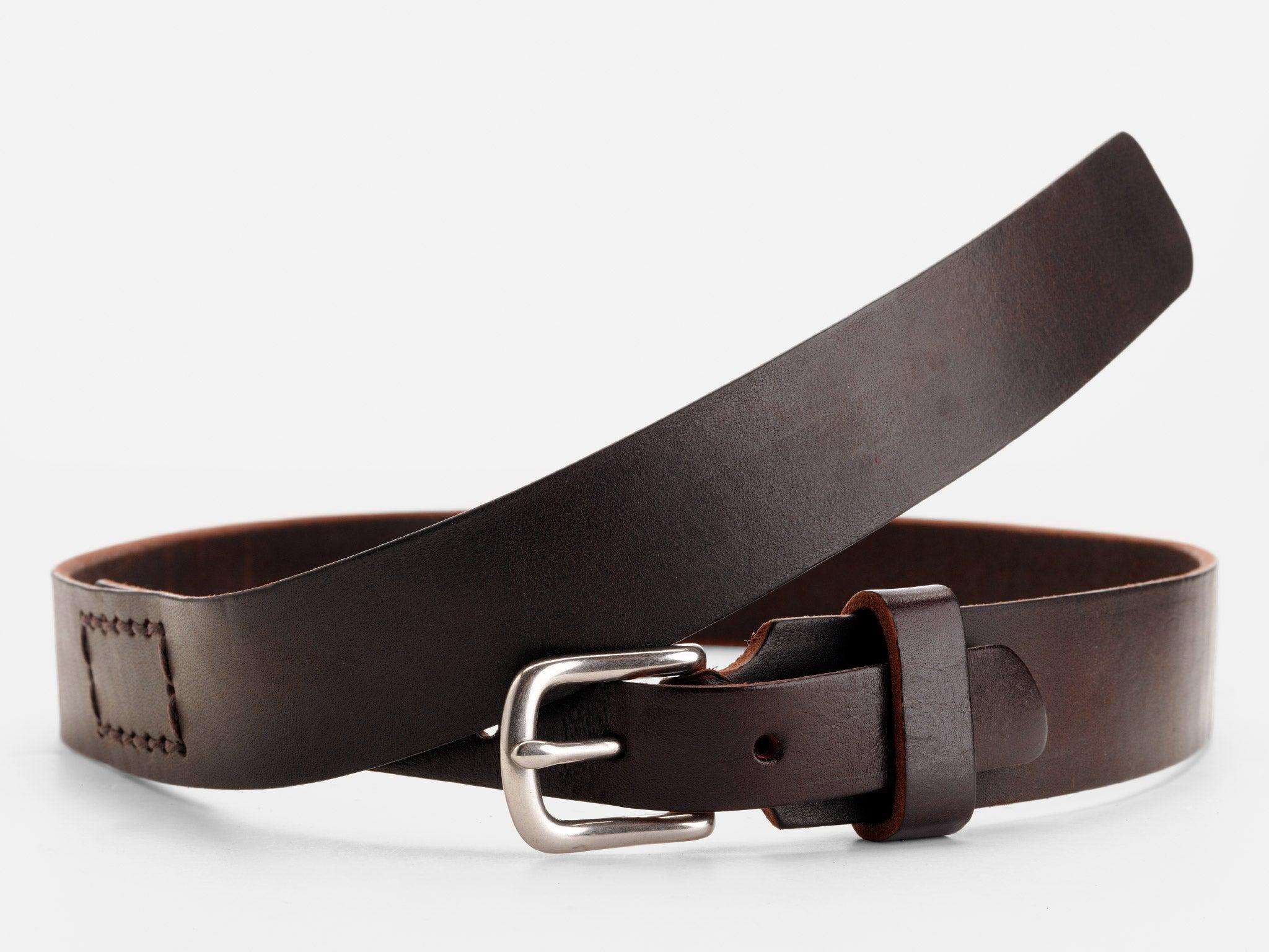 No. 117 Mechanics Belt, Dark Brown