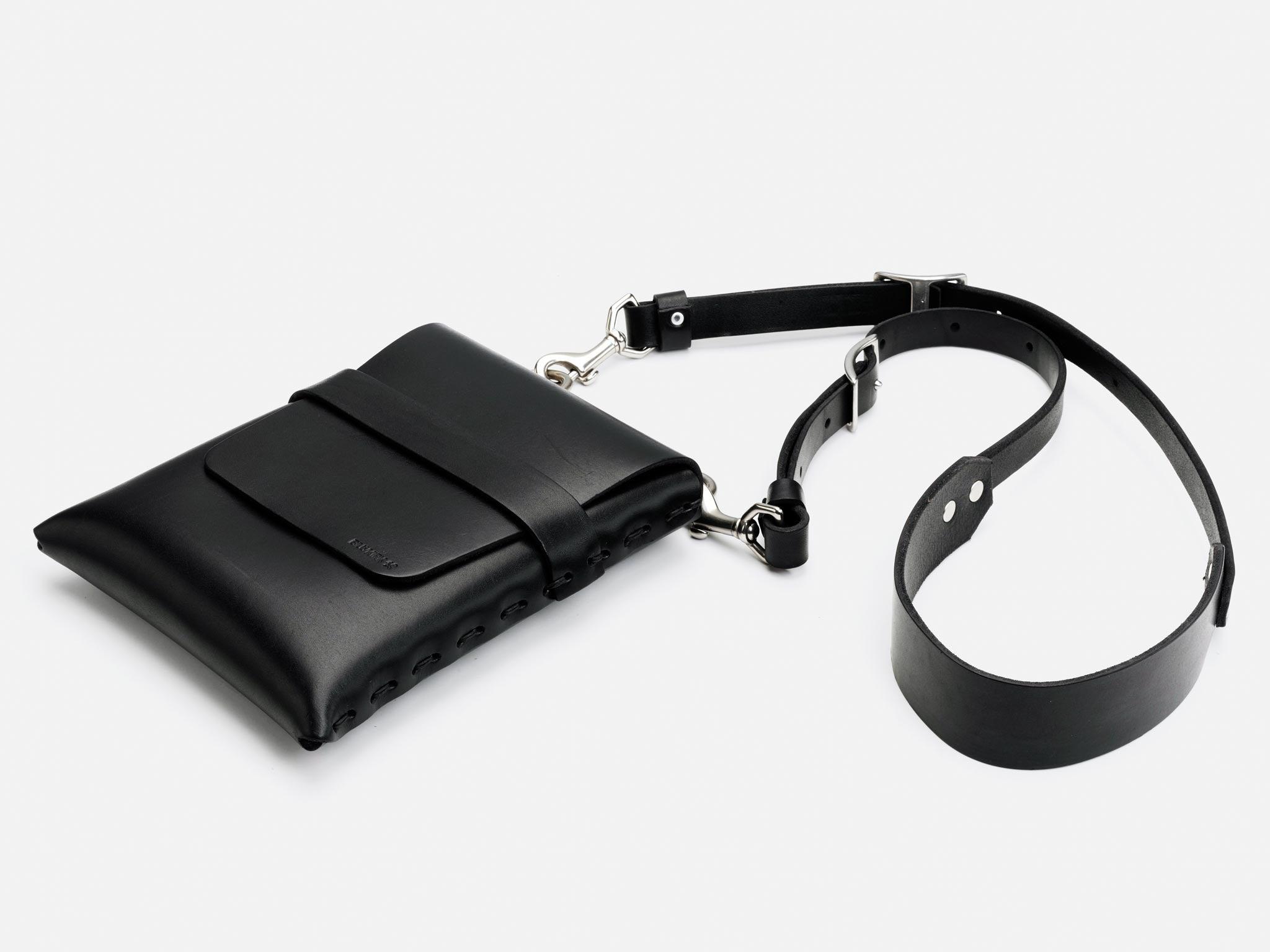 No. 123 Shoulder Pouch, Black