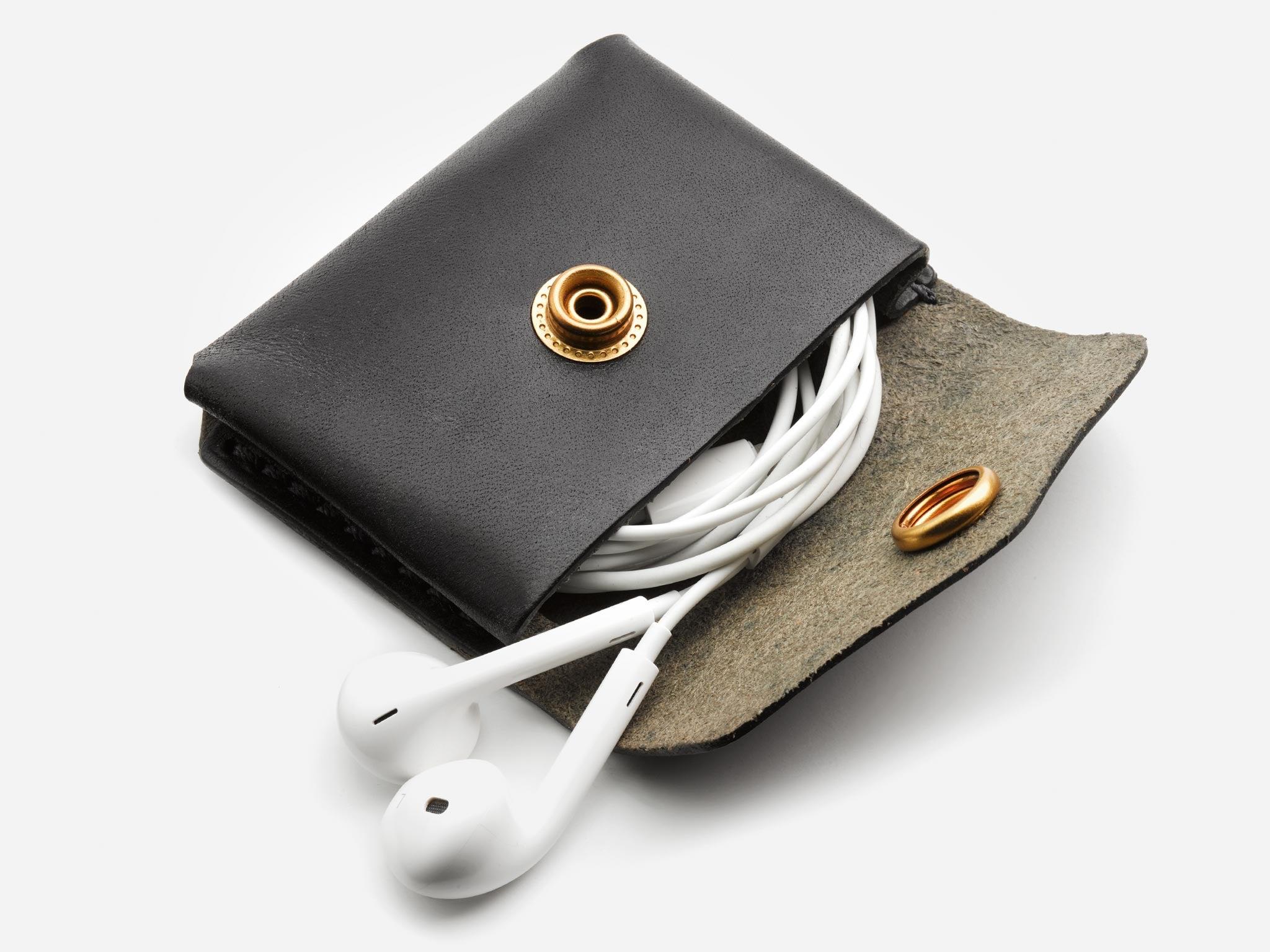 No. 424 Coin Pouch, Black