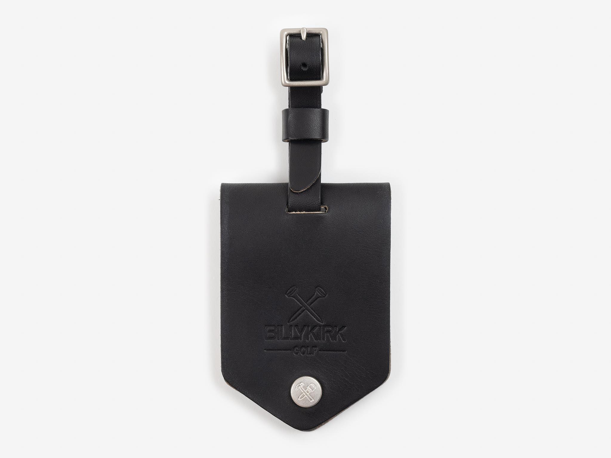 No. 575 Golf Bag Tag, Black