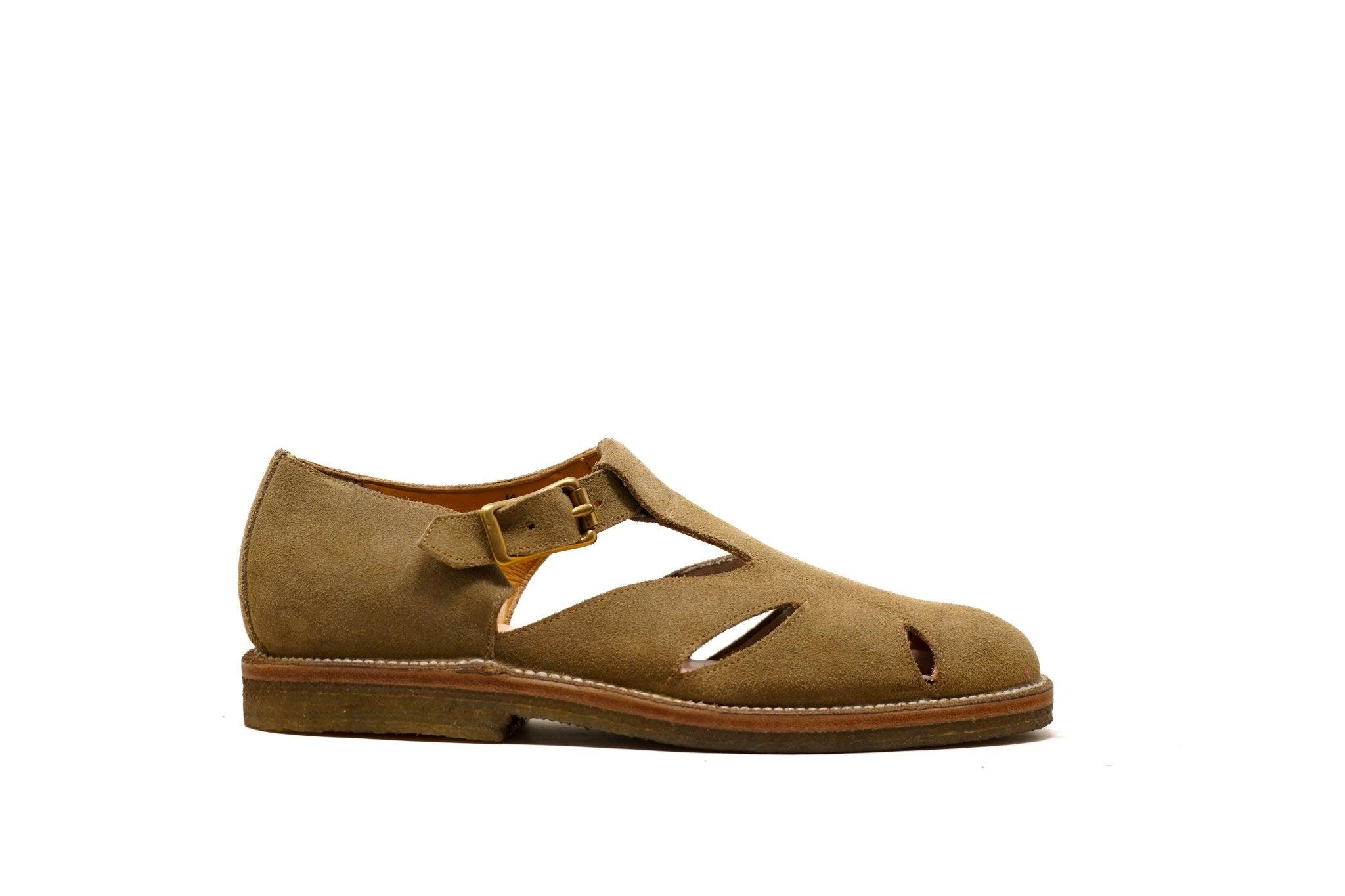Italian Gurkha Sandals Dark Sand