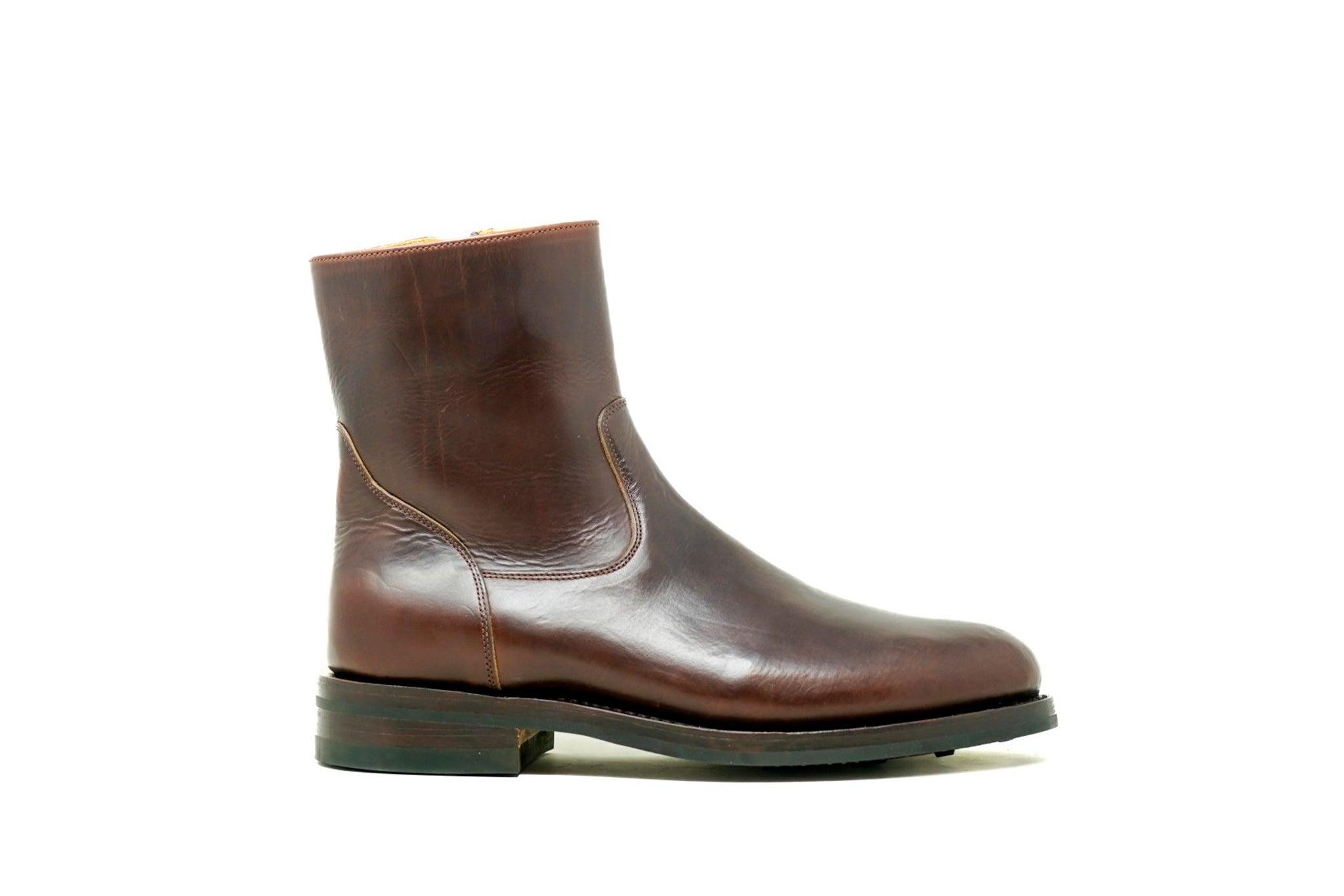 Zip Boot Dark Brown CXL