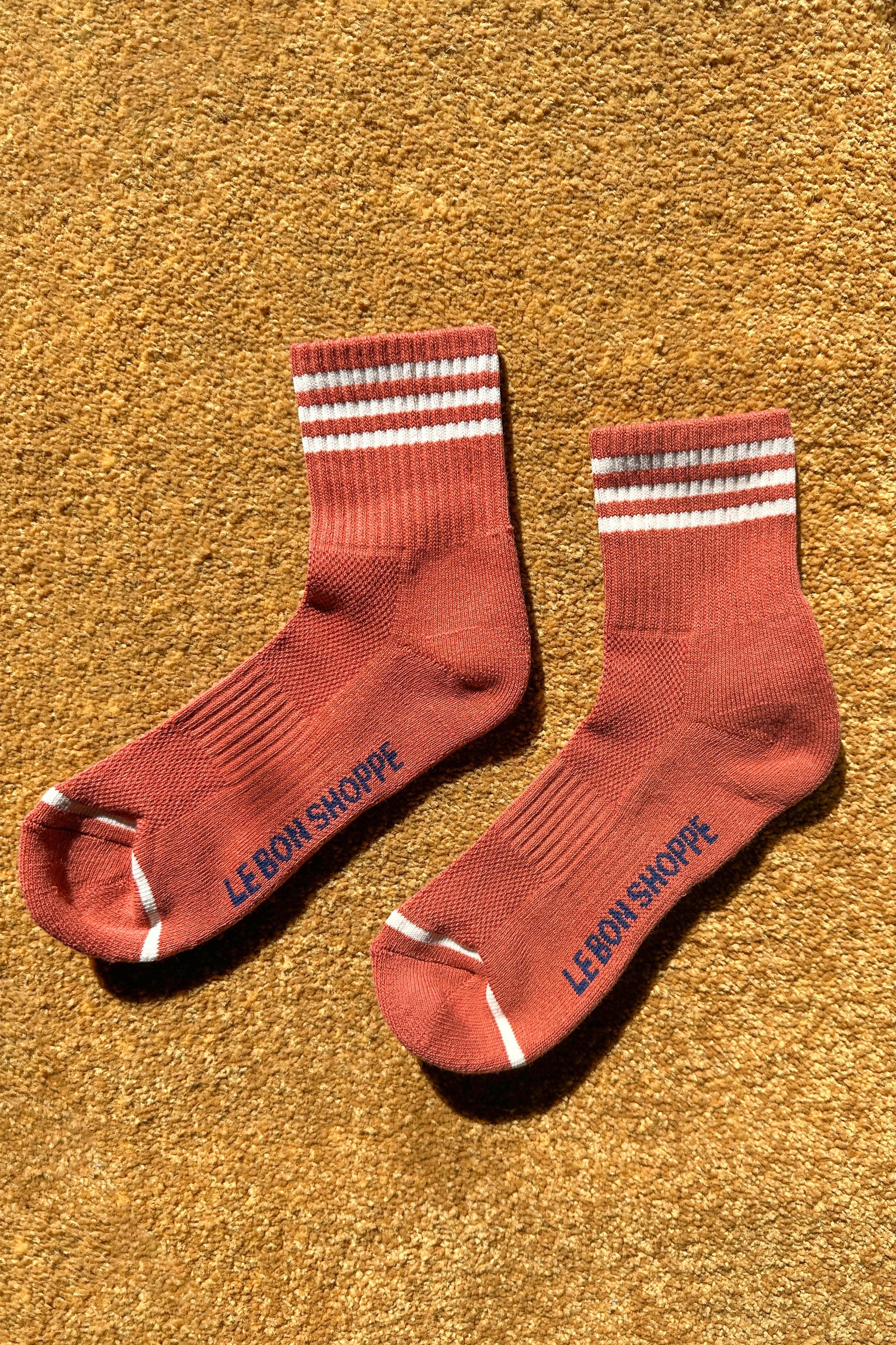 Girlfriend Socks / Terracotta