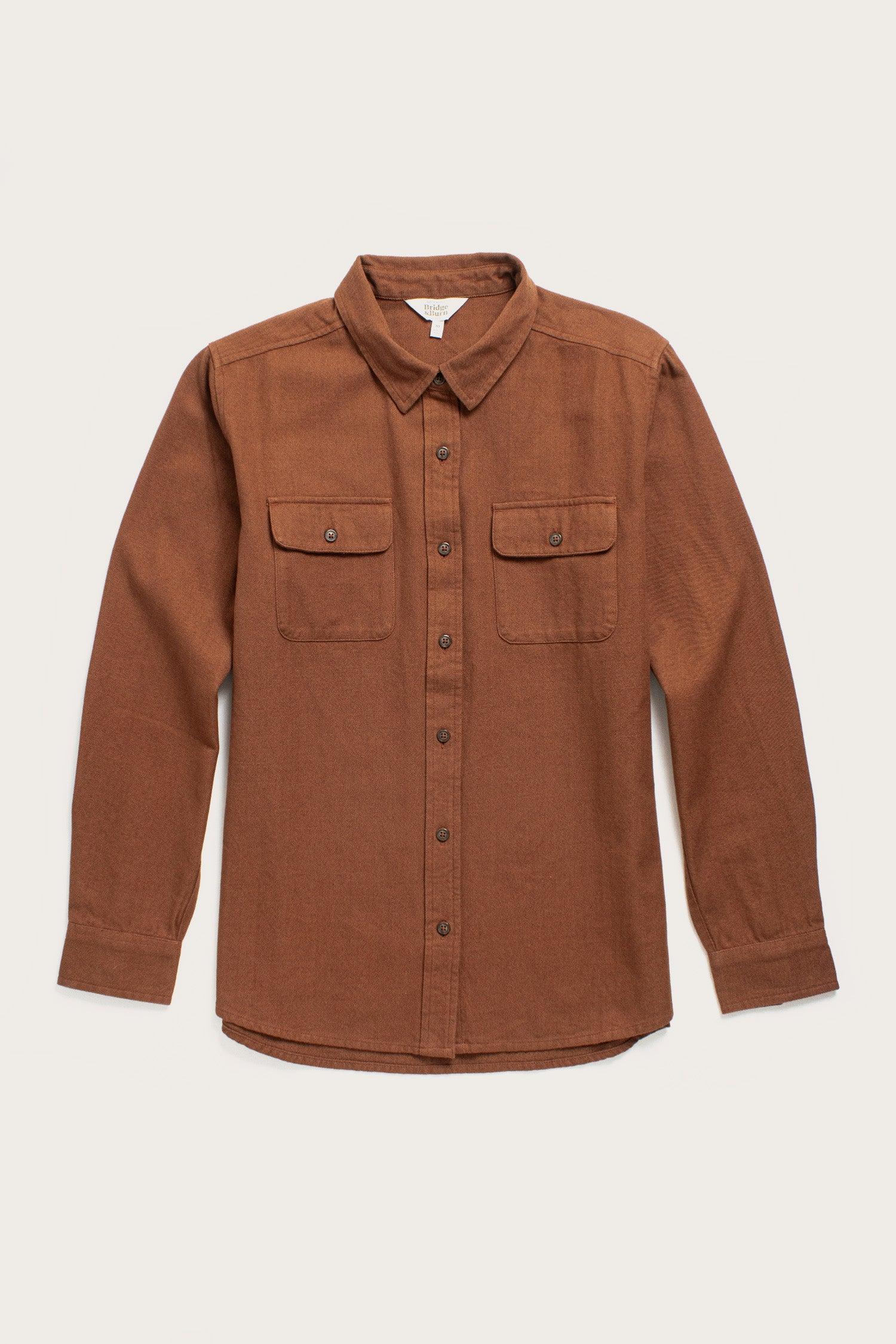 Lenon Shirt / Terracotta Melange