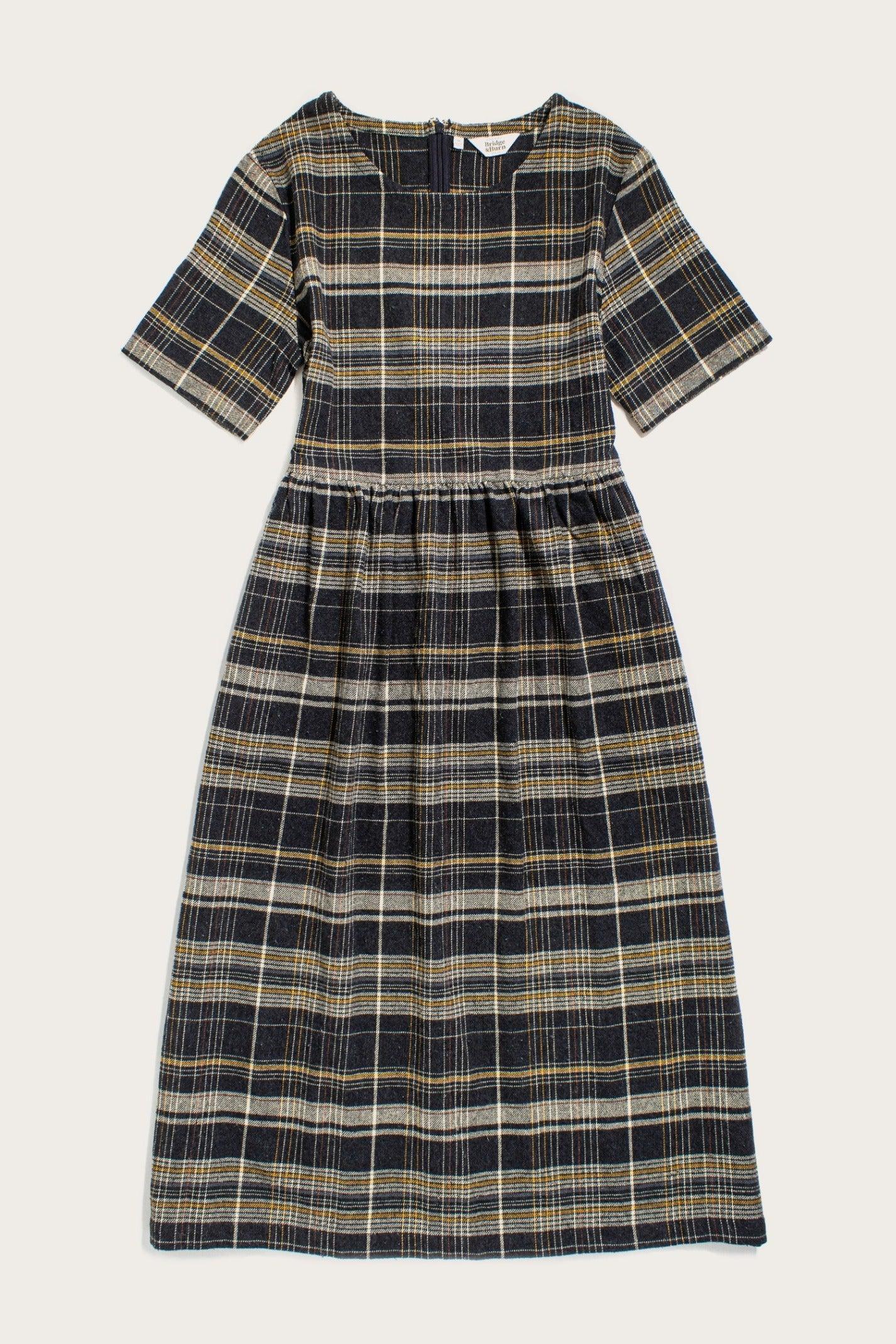 Perry Dress / Volcanic Plaid