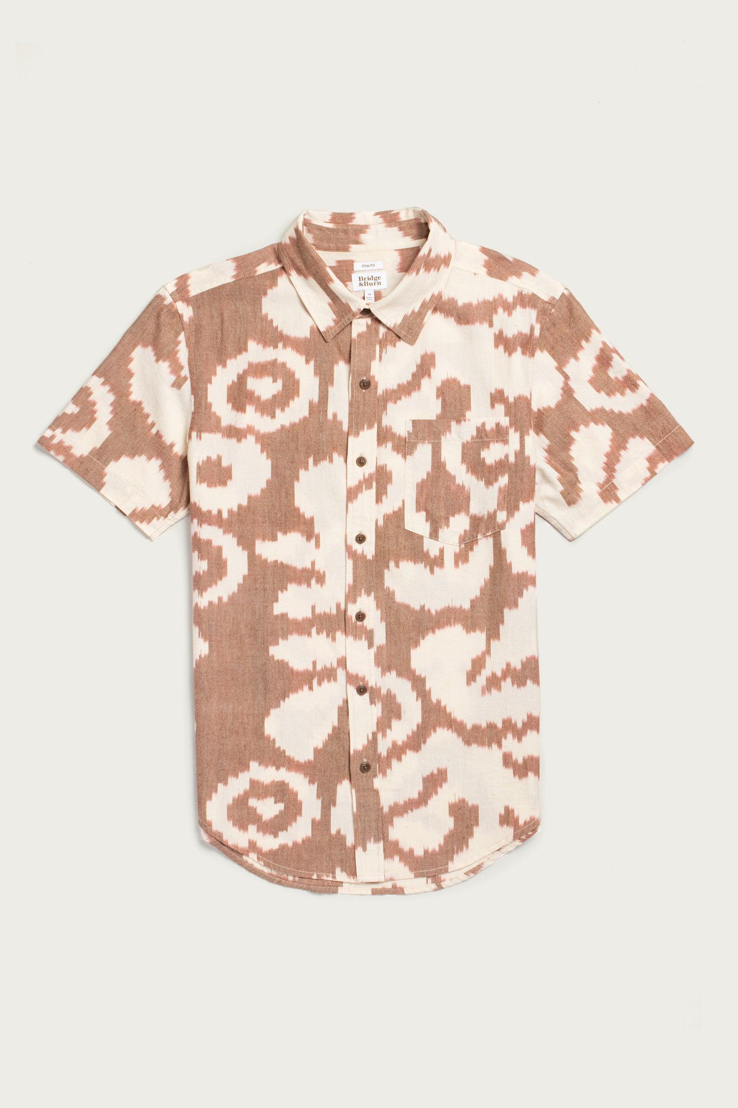 Harbor Slim Shirt / Pop Leaf