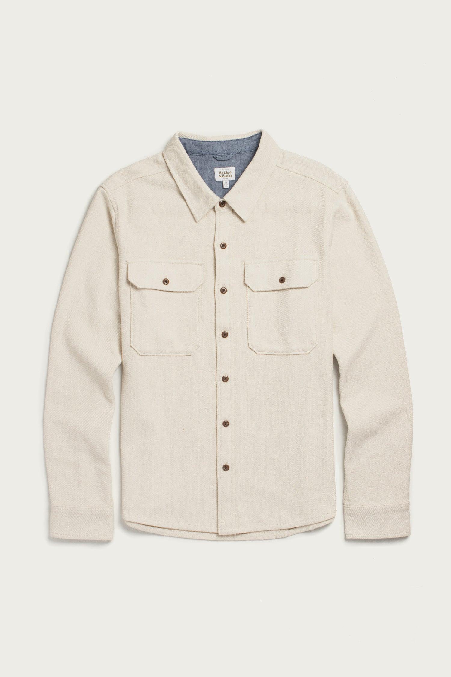 Pointer Overshirt / Ivory Twill