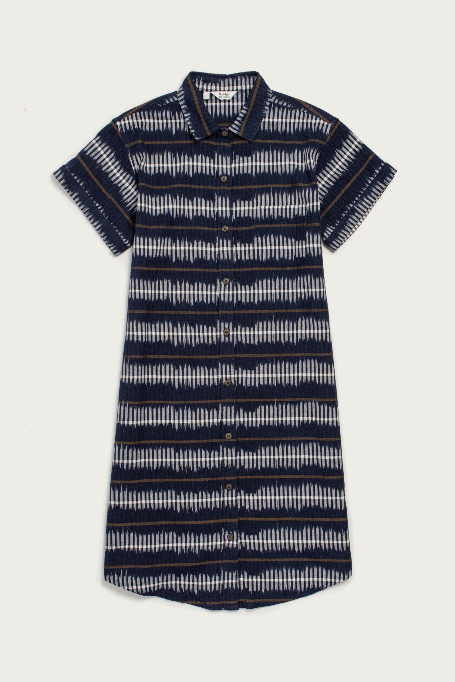 Loren Shirt Dress / Dusk Mirage