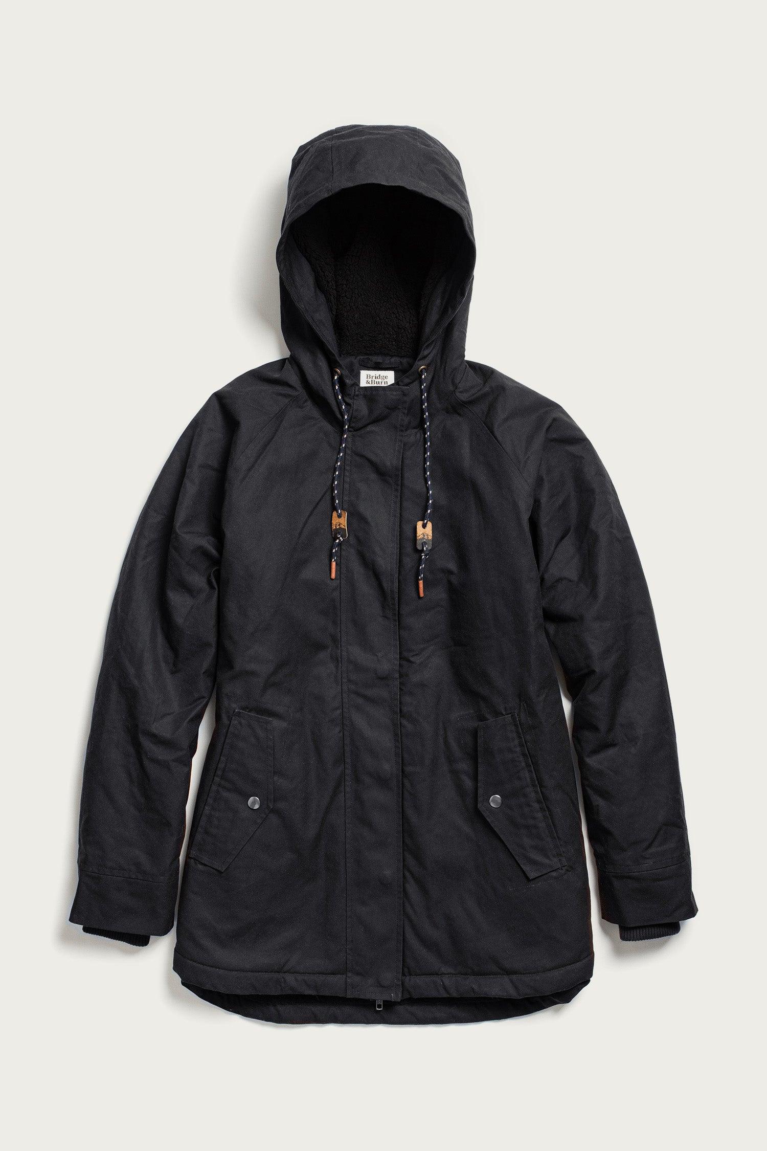 Sequoia Parka / Black Waxed Canvas