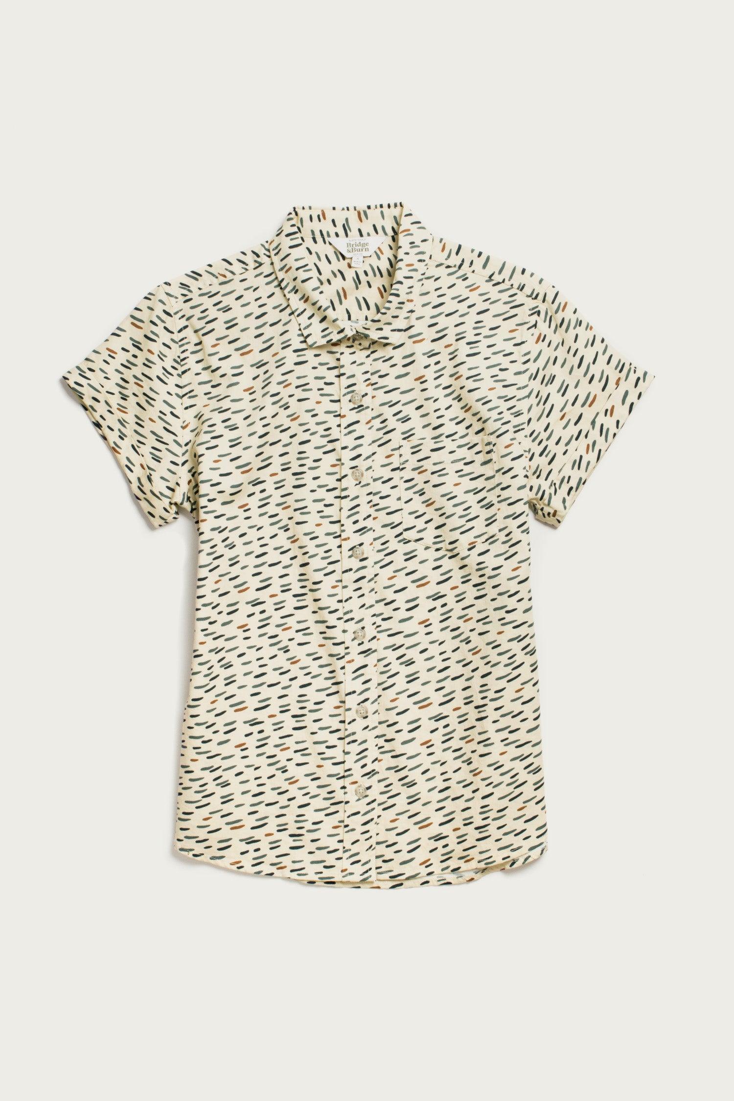 Bea Shirt / Ivory Dashes