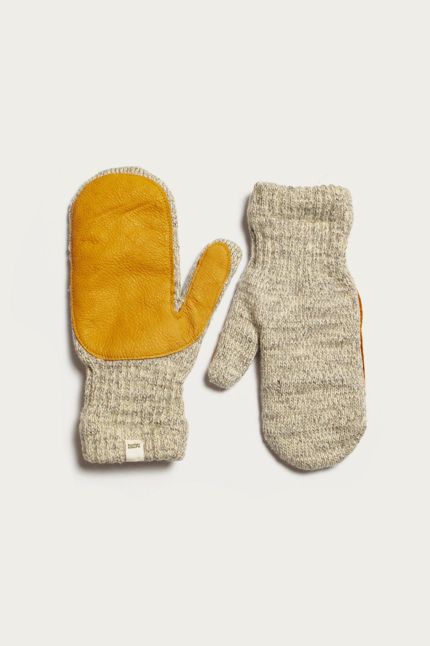 Ragg Wool Lined Mitten / Oatmeal