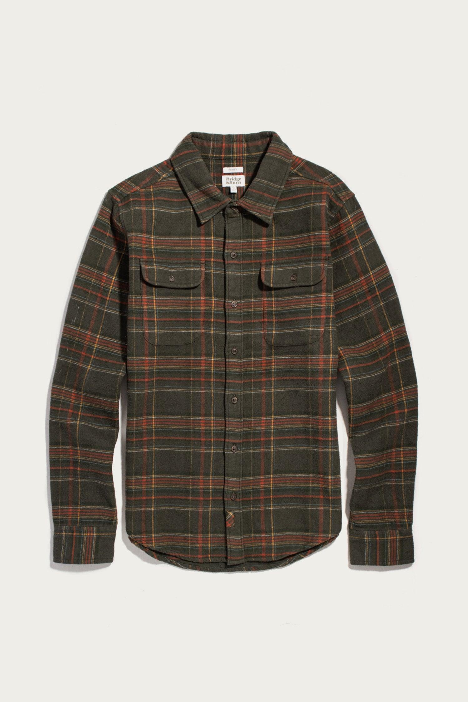 Cole Slim Shirt / Timberline Plaid