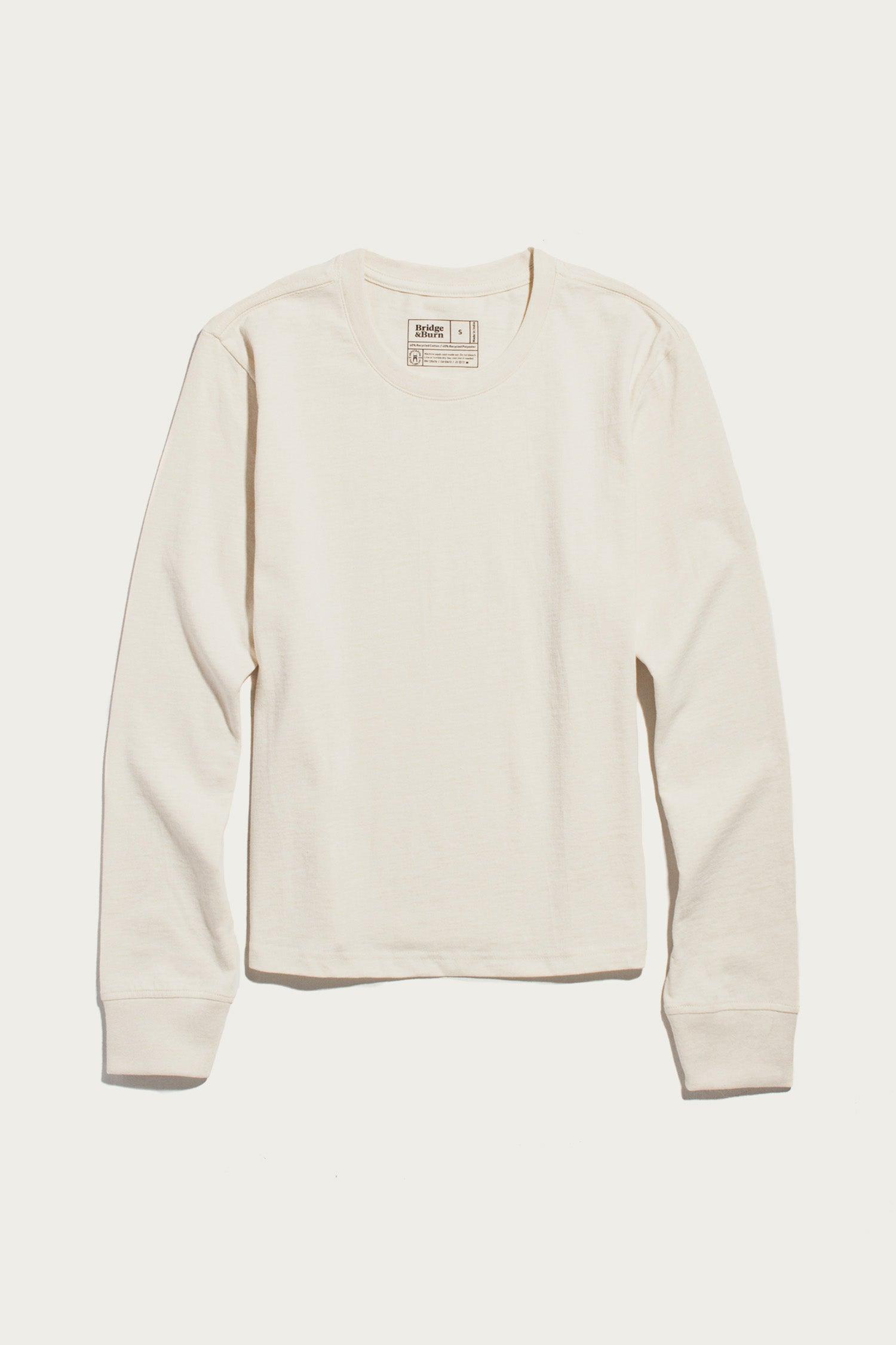 Audrey Long Sleeve Tee / Ivory